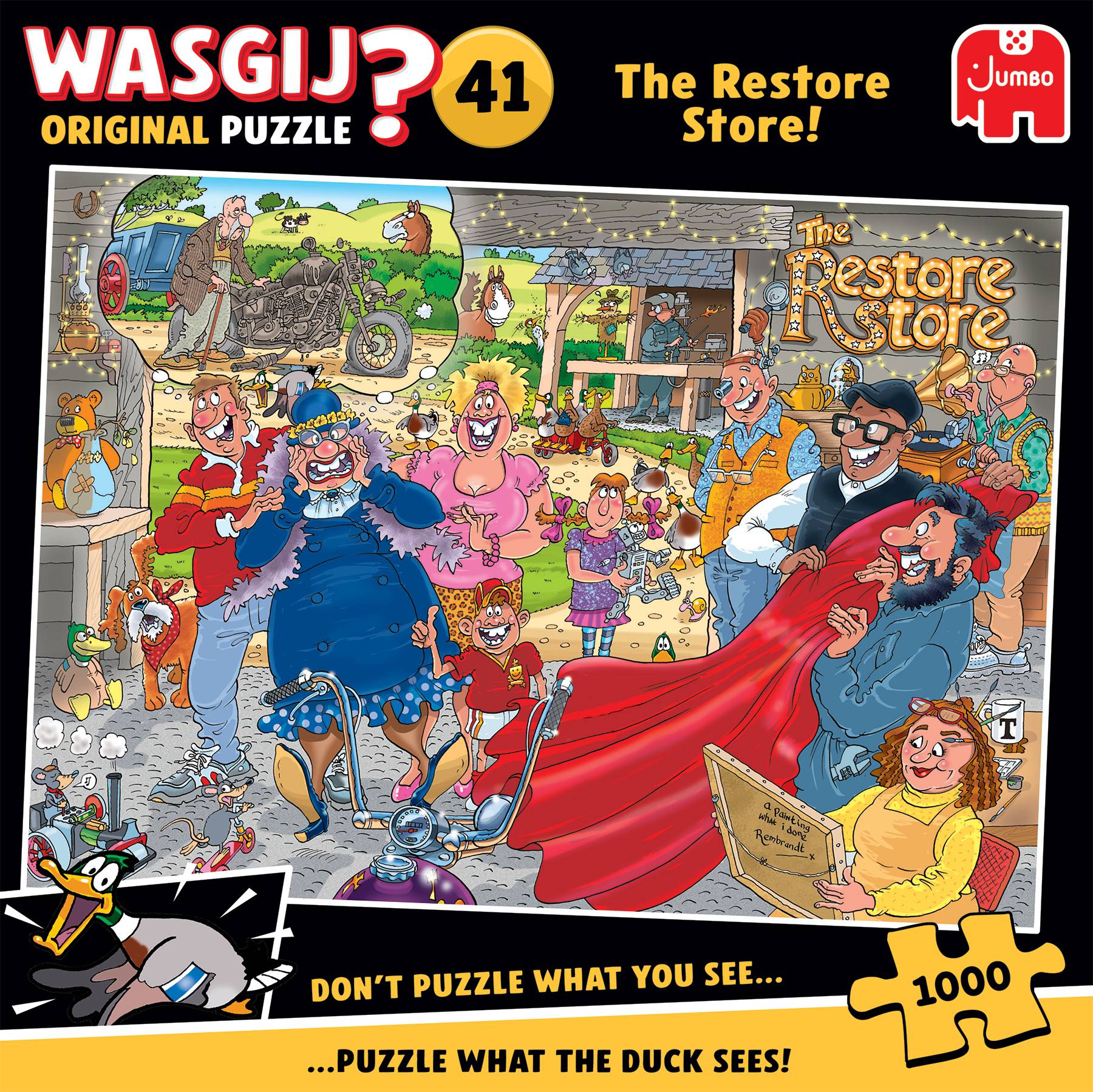 Wasgij Original 41, Aus alt mach neu, 1000 Teile Puzzle