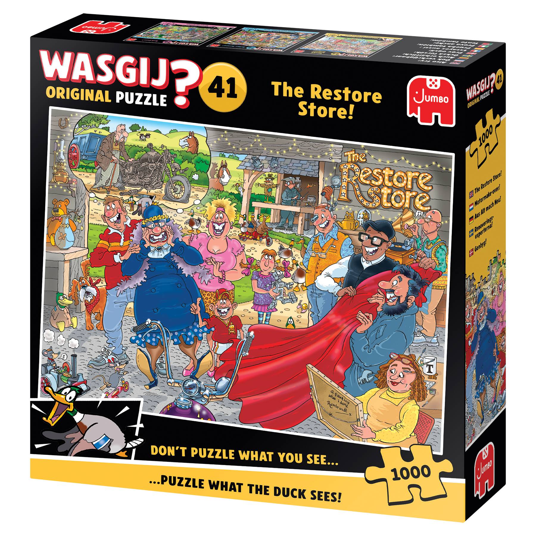 Wasgij Original 41, Aus alt mach neu, 1000 Teile Puzzle