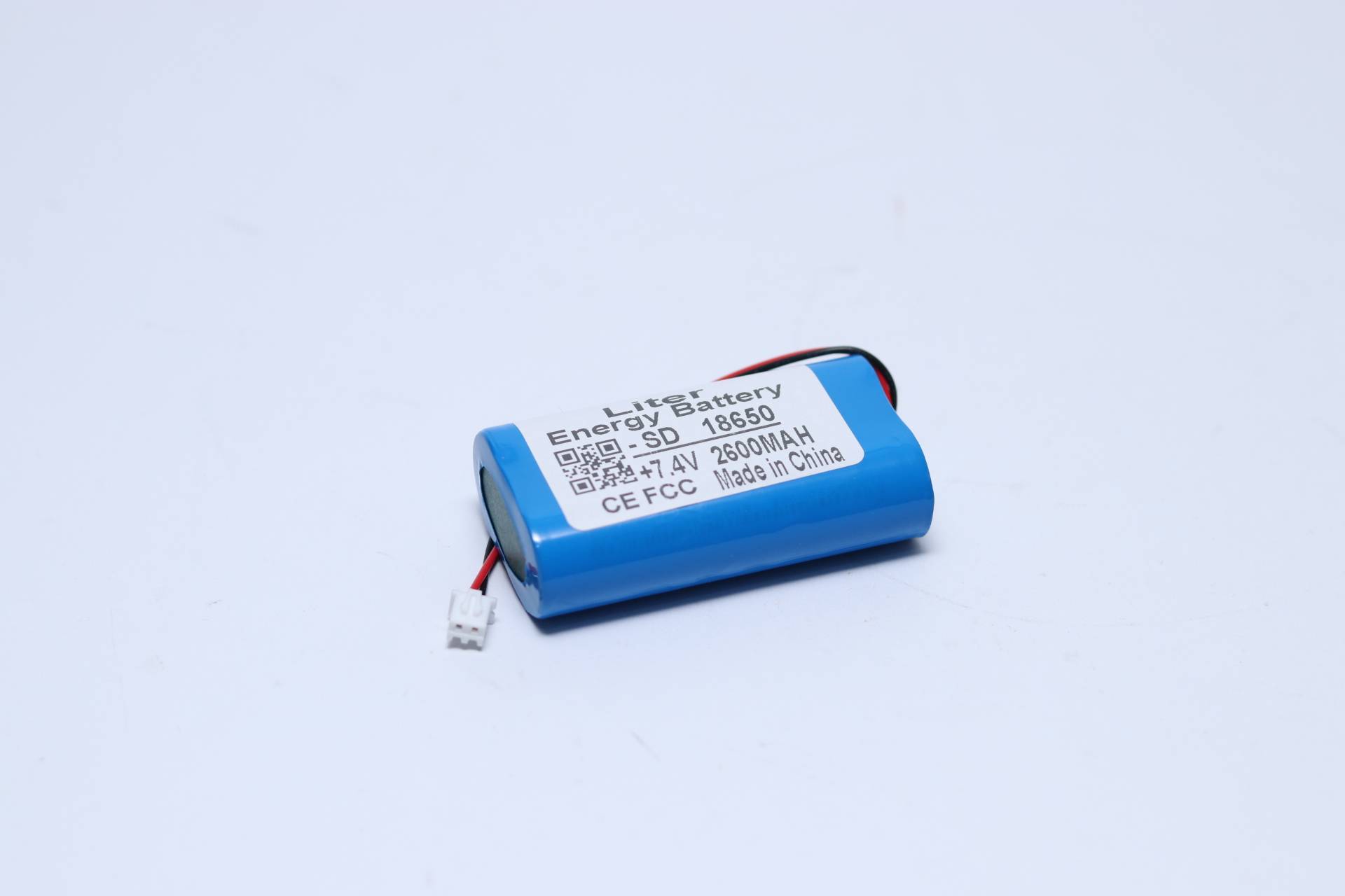 Ersatzakku - Liter Energy Battery 18650-2S1P - 7,4 Volt 2600mAh Li-Ion - anschlussfertig