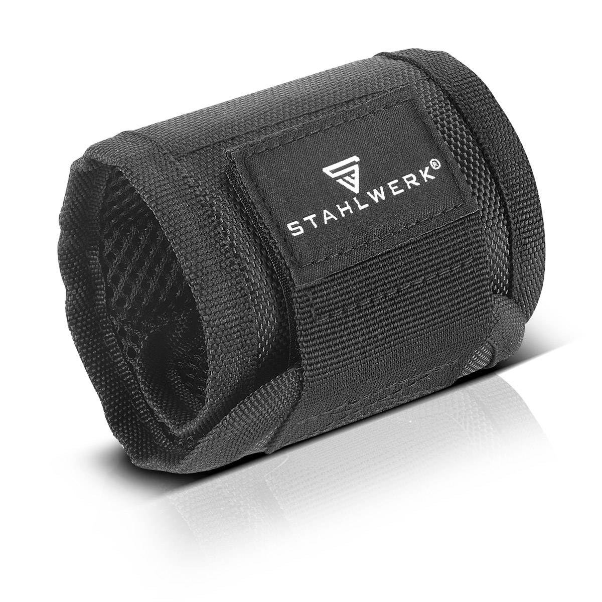 STAHLWERK Magnet-Armband für Heim-Handwerker mit Klettverschluss zur Befestigung