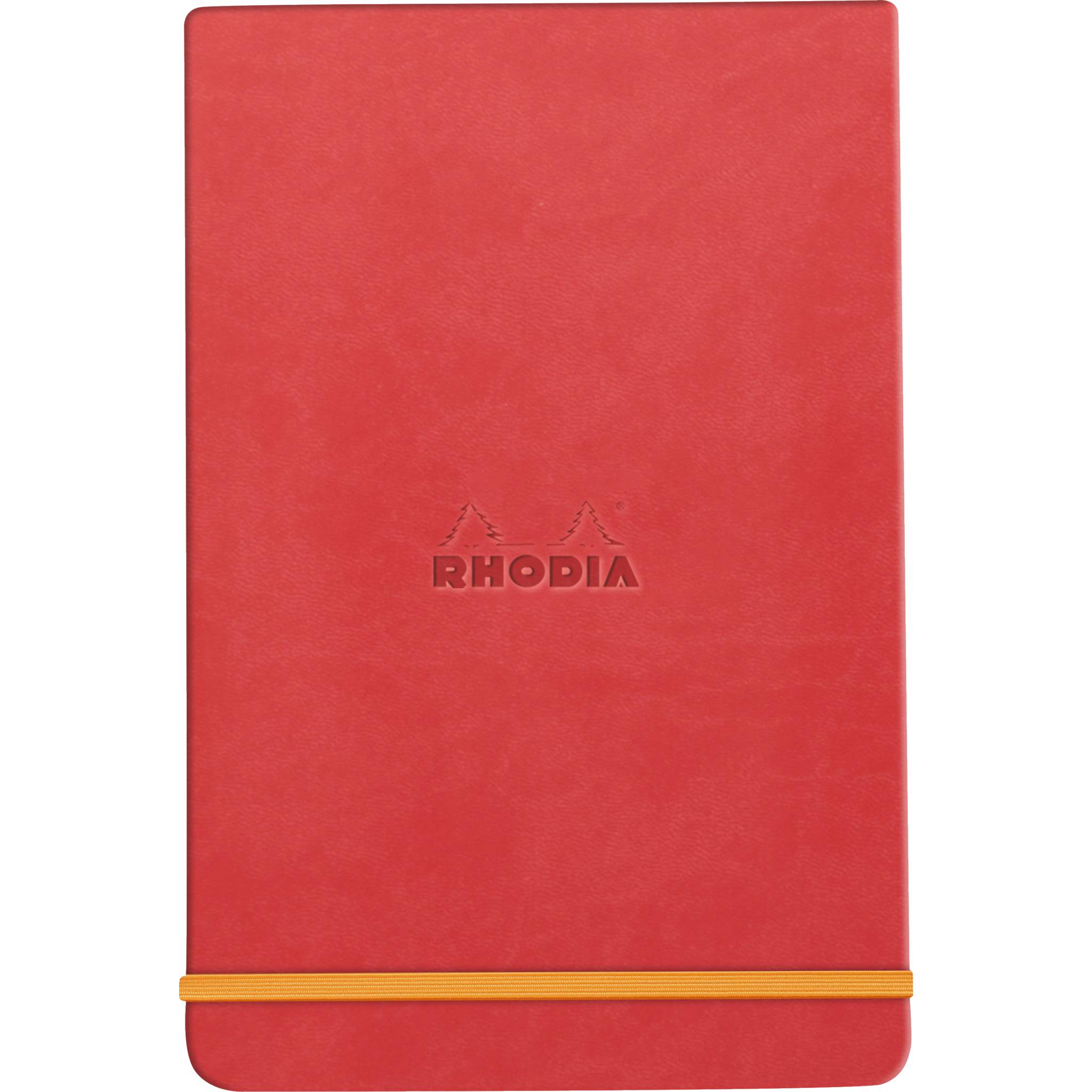 Rhodia Webnotepad A5 96 Bl liniert, mikroperforiert, Papier 90g, Koralle 194399C