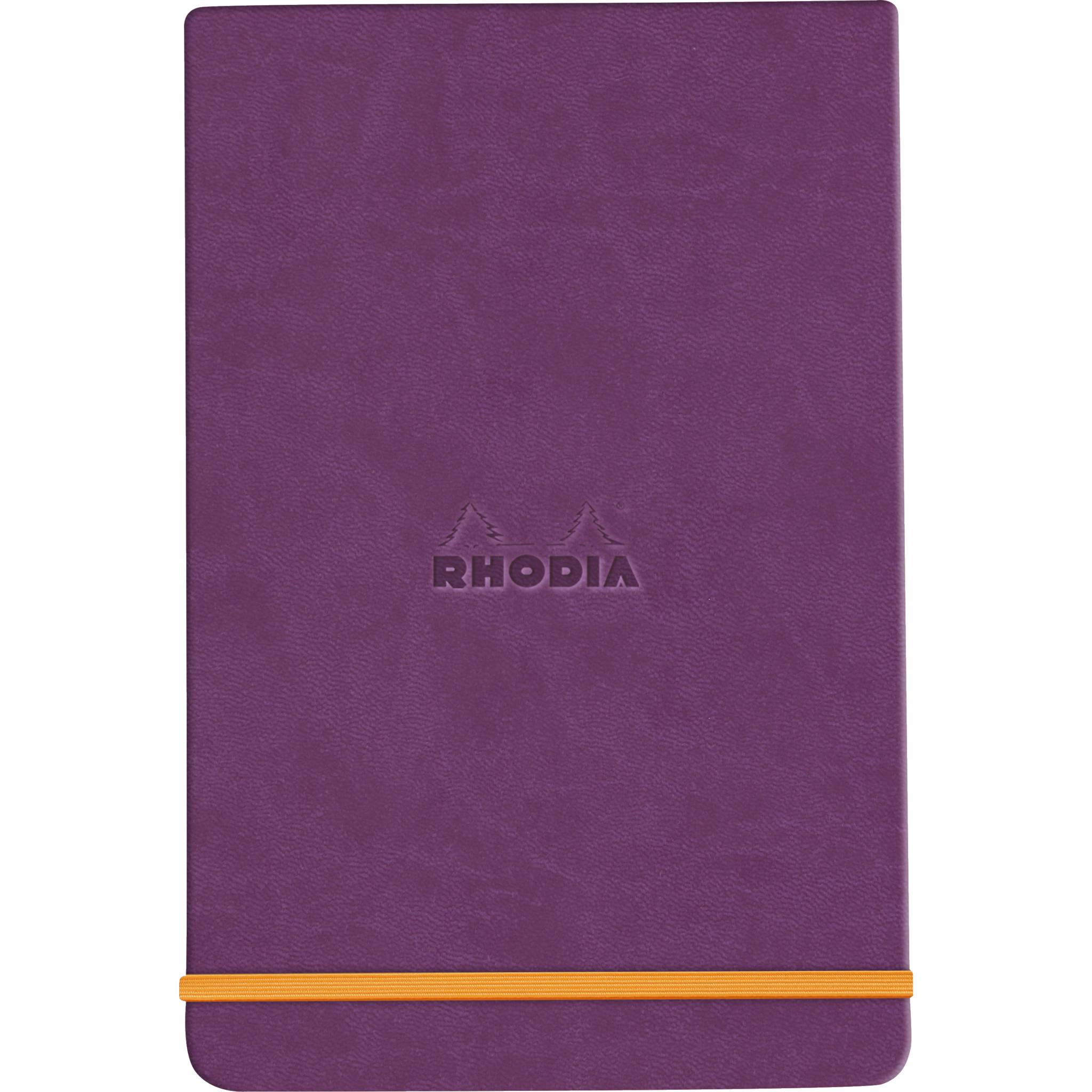 Rhodia Webnotepad A5 96 Bl liniert, mikroperforiert, Papier 90g, Violett 194393C