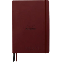 Rhodia Goalbook A5 Umschlag, 80 Bl glattes, kariert/dot 120g, Weinrot 194442C Rhodia Goalbook A5 Umschlag, 80 Bl glattes, kariert/dot 120g, Weinrot 194442C