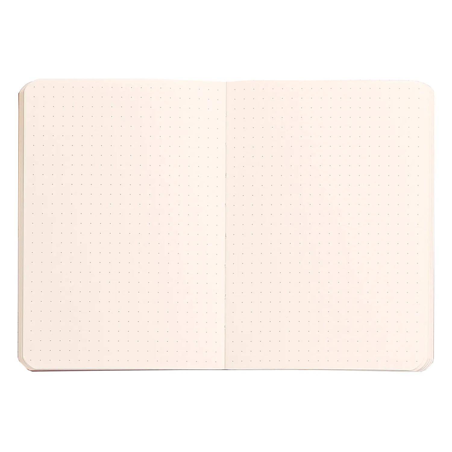Rhodia flexibles Notizbuch A6 72 Bl dot/punktkariert, Papier 90g, Türkis 117357C