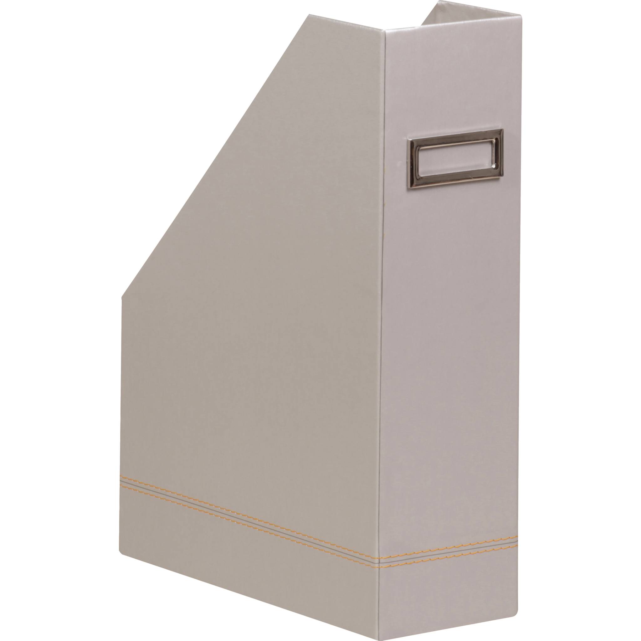 Rhodia Rhodiarama Stehsammler aus Kunstleder, 10x25x31cm - Silber 318831C