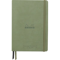 Rhodia Goalbook A5 Umschlag, 80 Bl glattes, kariert/dot 120g, Seladon 194446C Rhodia Goalbook A5 Umschlag, 80 Bl glattes, kariert/dot 120g, Seladon 194446C