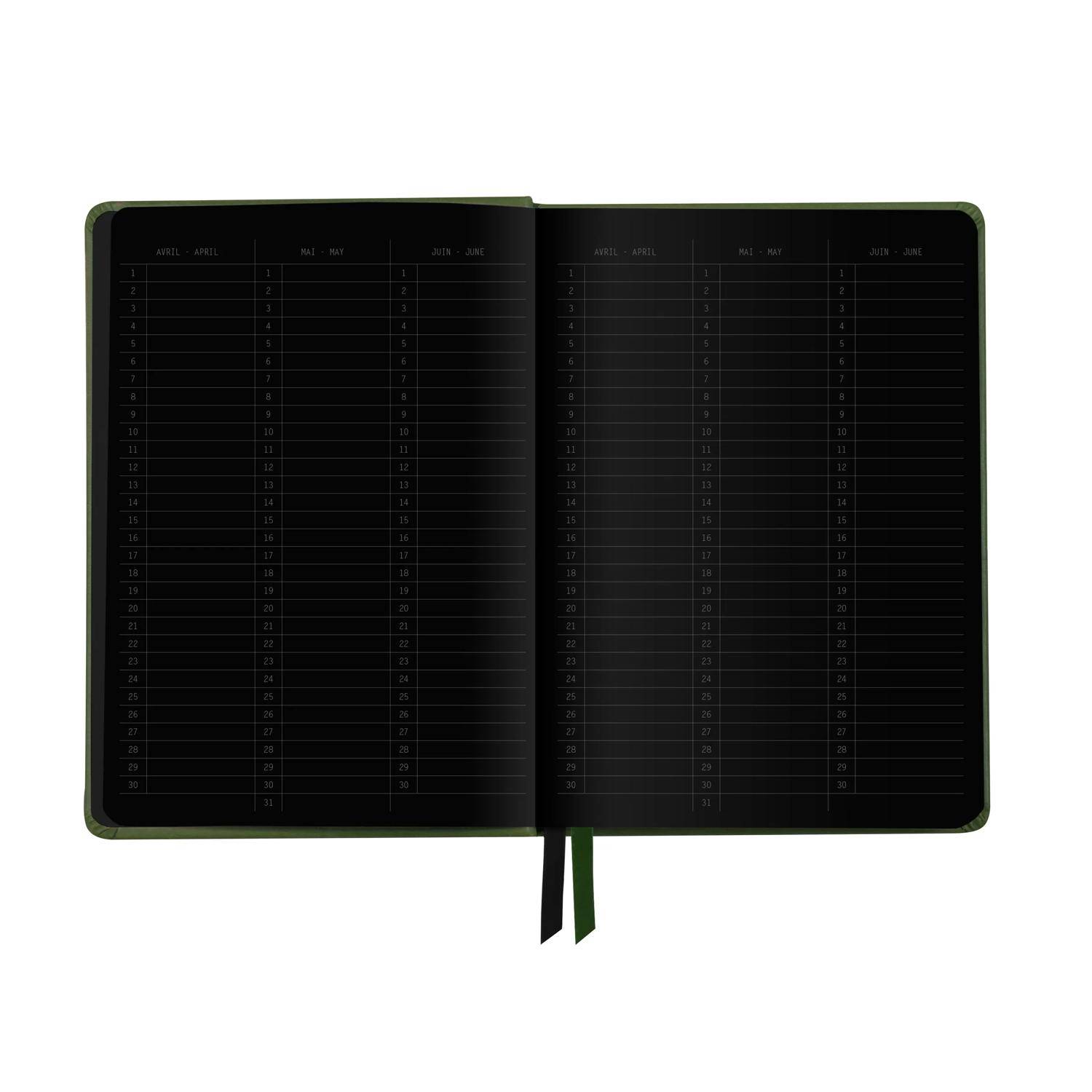 Rhodia Goalbook A5 Umschlag, 80 Bl glattes, kariert/dot 120g, Seladon 194446C