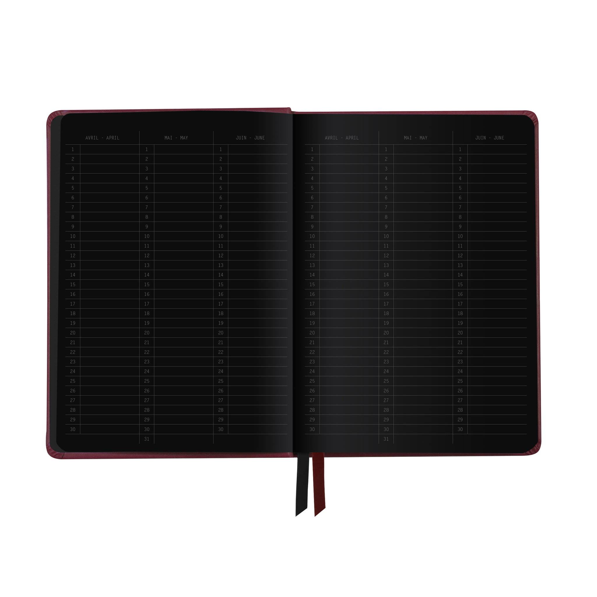 Rhodia Goalbook A5 Umschlag, 80 Bl glattes, kariert/dot 120g, Pfaugrün 194447C