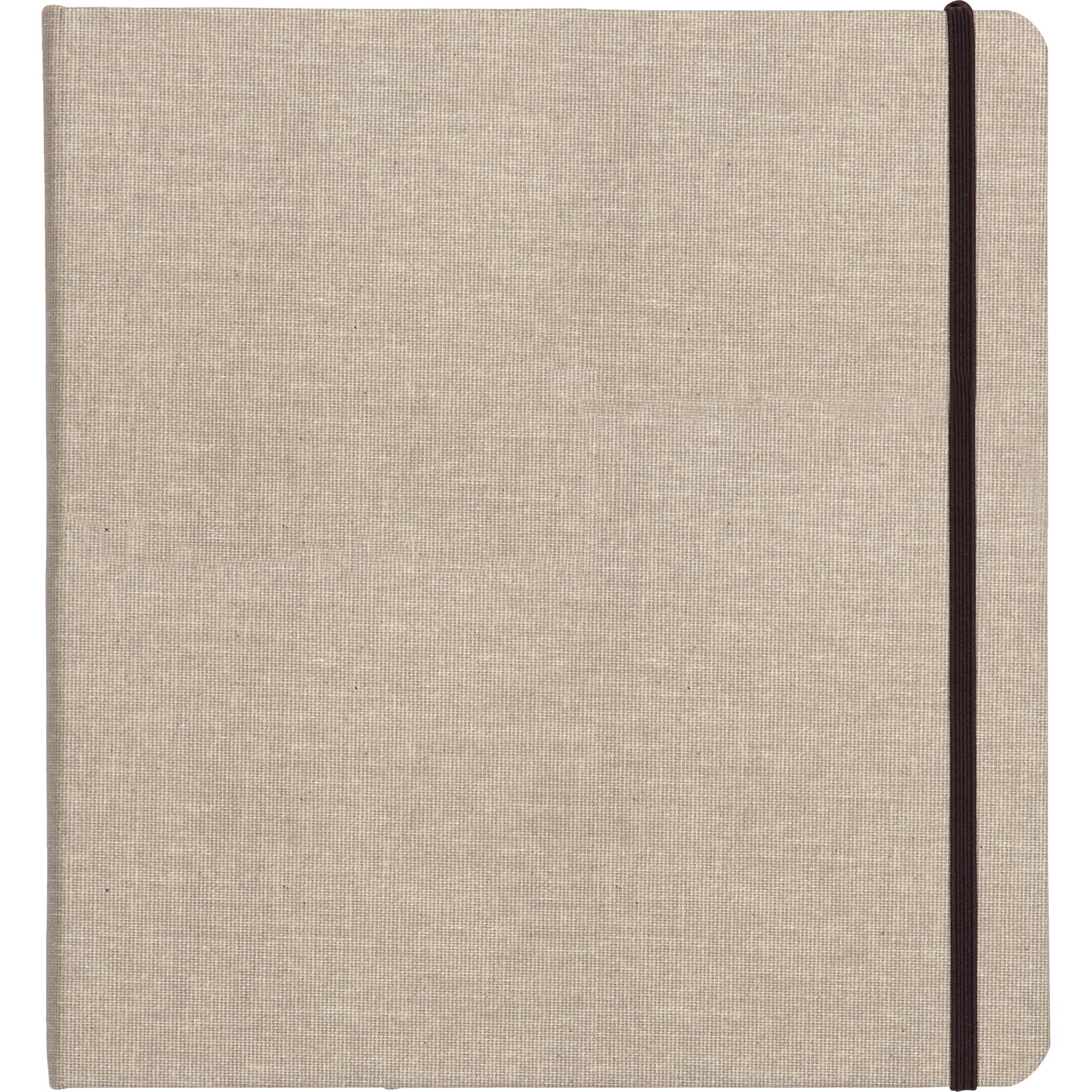 Clairefontaine Reisealbum A6 Goldine Leinen, 32 Blatt 30x30cm Natur 96100C