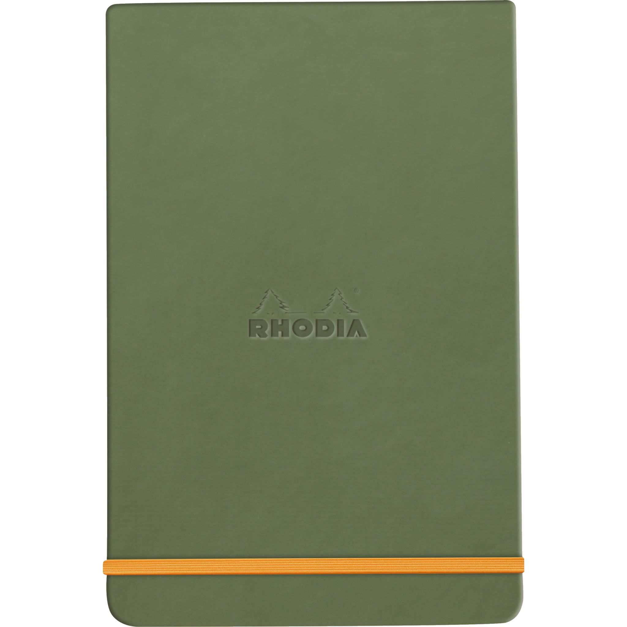 Rhodia Webnotepad 9x14 cm 96 Bl liniert mikroperforiert 90g Salbeigrün 194354C