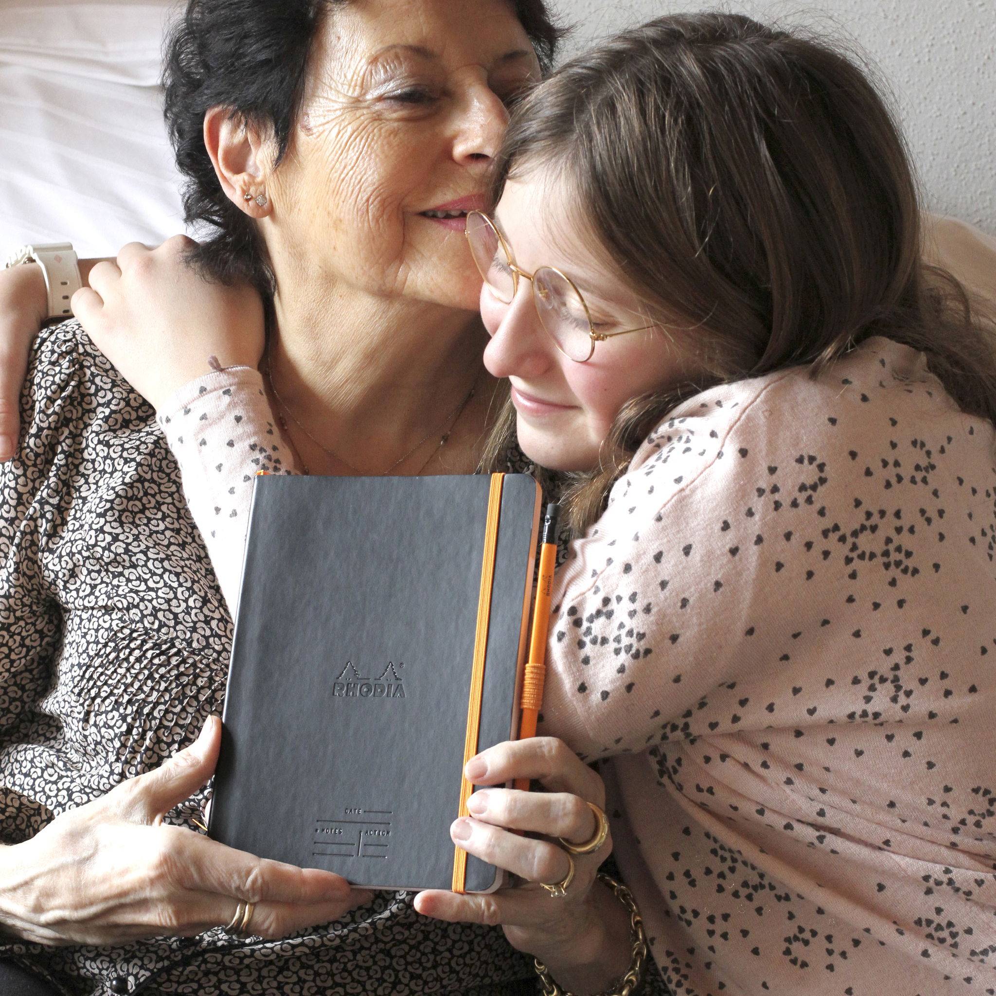 Rhodia Meeting Book A5+, 80 Bl weiß 90g, mikroperforiert Schwarz 117782C