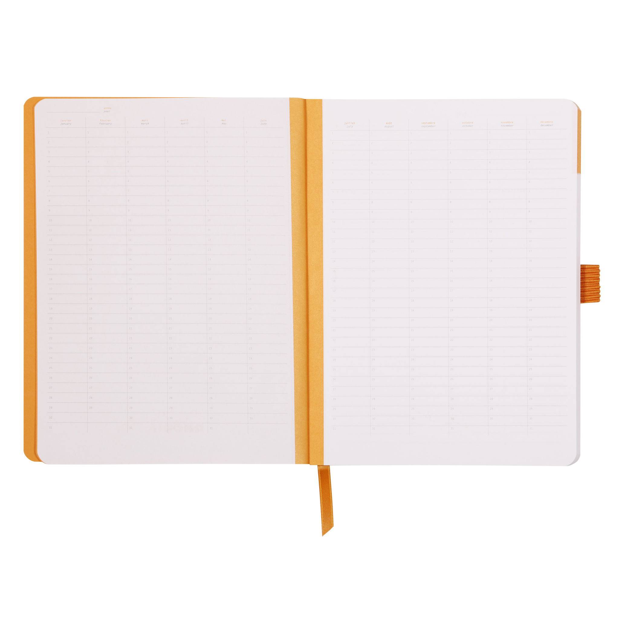 Rhodia Meeting Book A5+, 80 Bl weiß 90g, mikroperforiert Schwarz 117782C