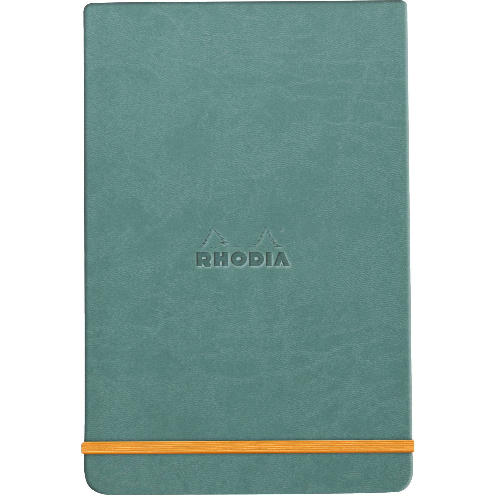 Rhodia Webnotepad 9x14 cm, 96 Bl liniert mikroperforiert 90g, Wassergrün 194357C