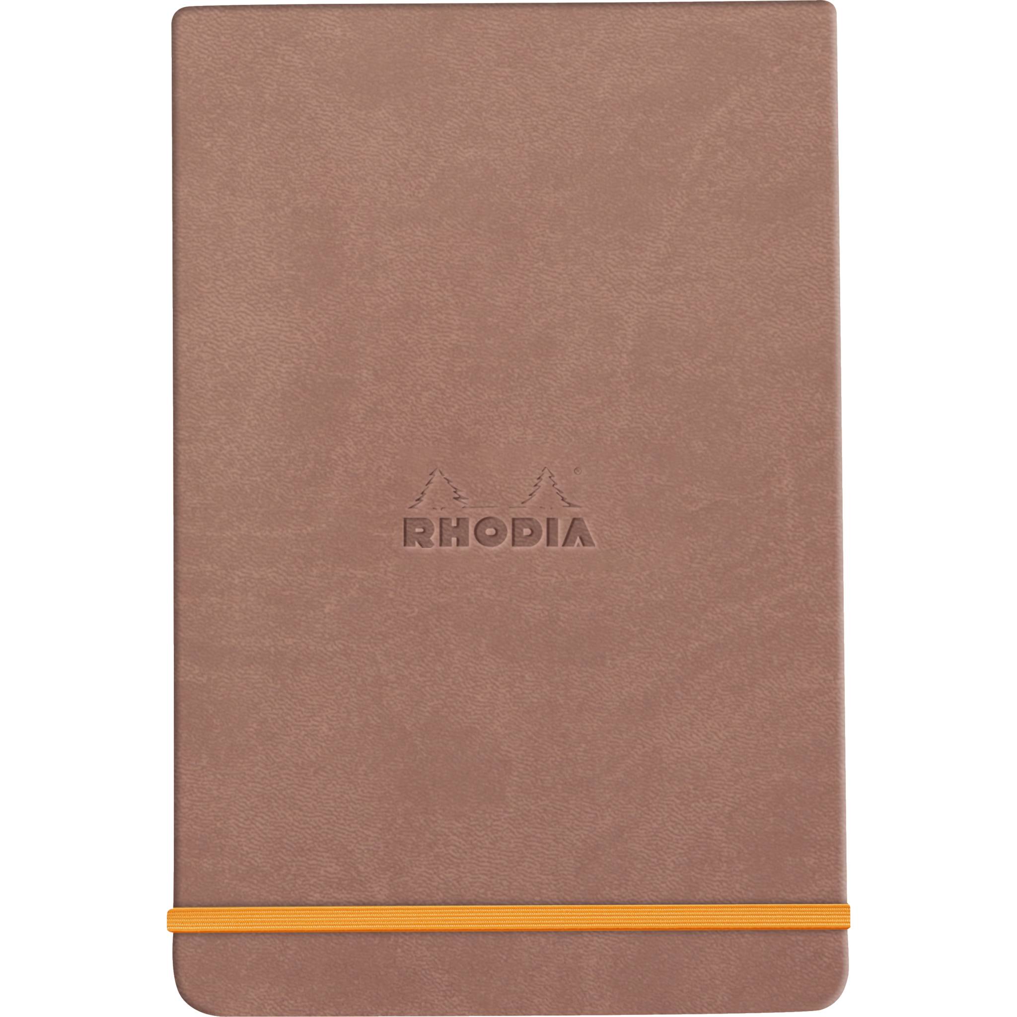 Rhodia Webnotepad A5 96 Bl liniert, mikroperforiert, 90g, Rosenholz 194382C