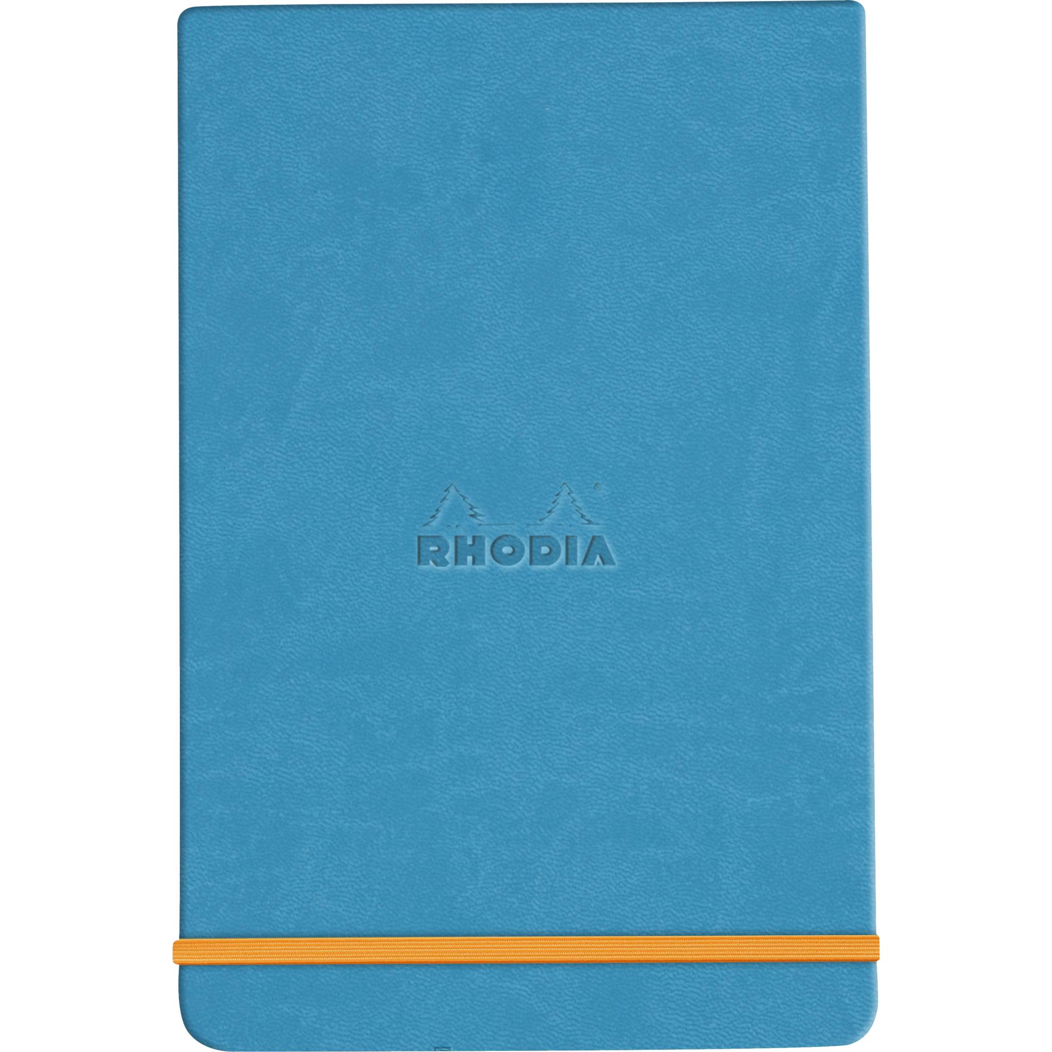 Rhodia Webnotepad A5 96 Bl liniert, mikroperforiert, Papier 90g, Türkis 194389C
