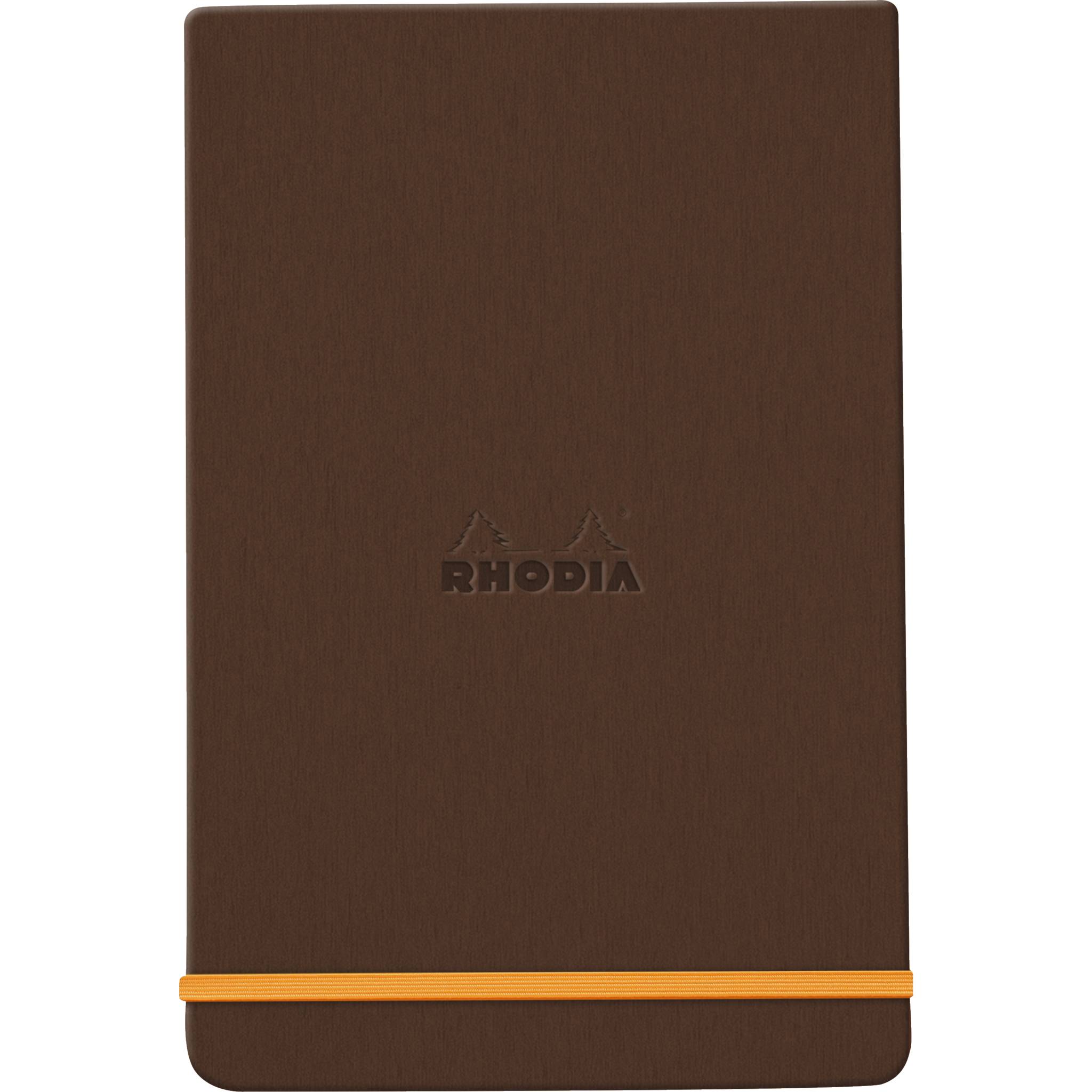Rhodia Webnotepad A5 96 Bl liniert, mikroperforiert, Papier 90g, Bronze 194372C