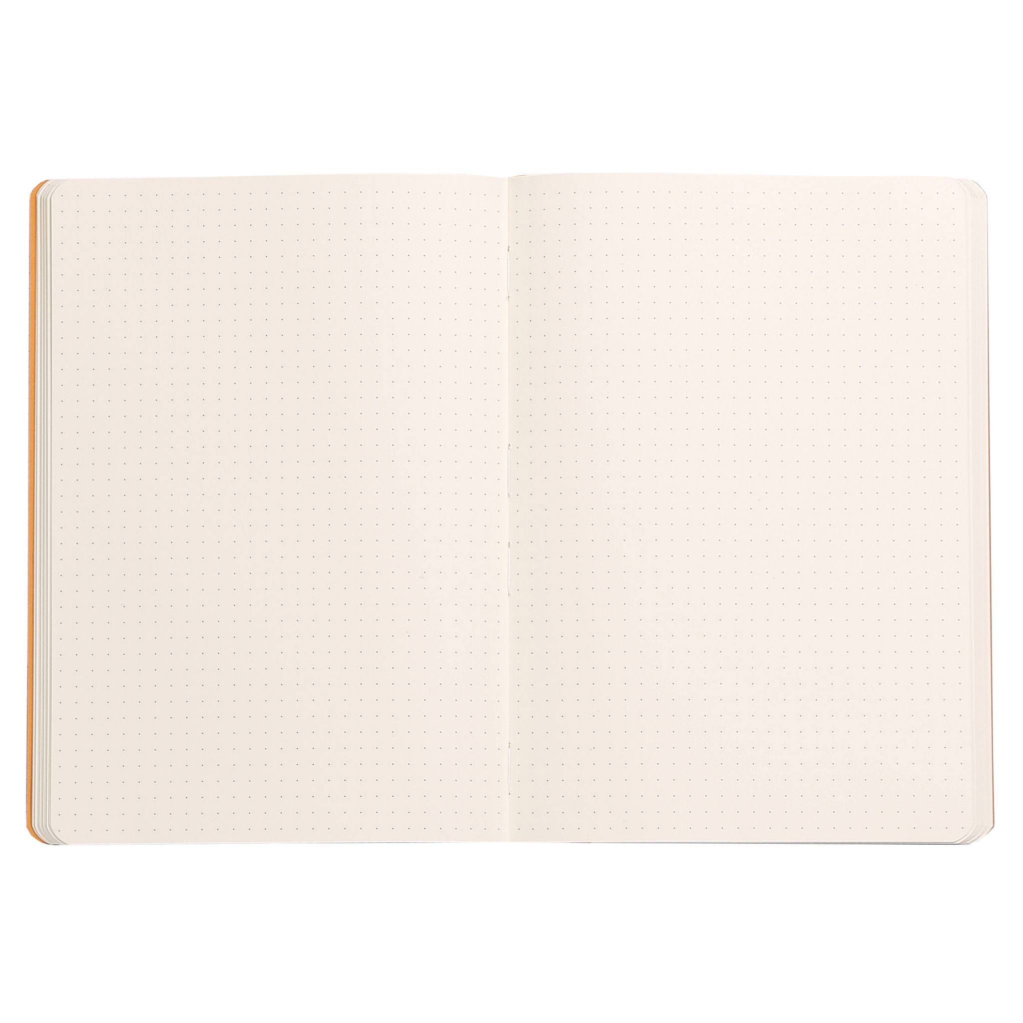Rhodia Notizbuch A5 Softcover, 80 Bl 90g, dot/punktkariert, Violett 117460C