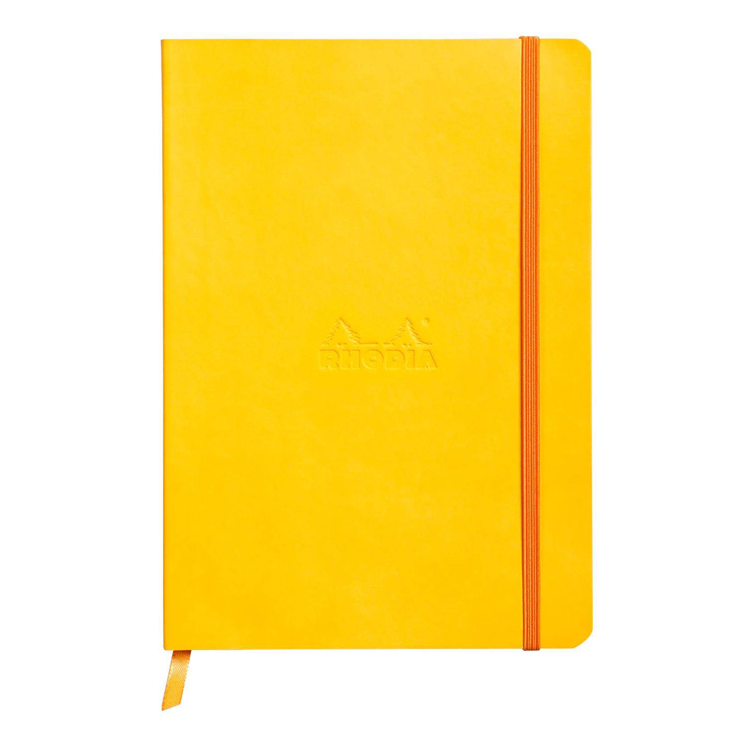 Rhodia Notizbuch A5 Softcover, 80 Bl 90g, dot/punktkariert, Narzisse 117466C