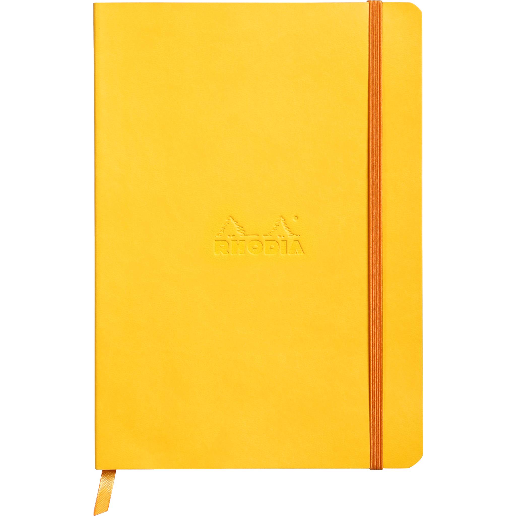 Rhodia Notizbuch A5 Softcover, 80 Bl 90g, dot/punktkariert, Narzisse 117466C