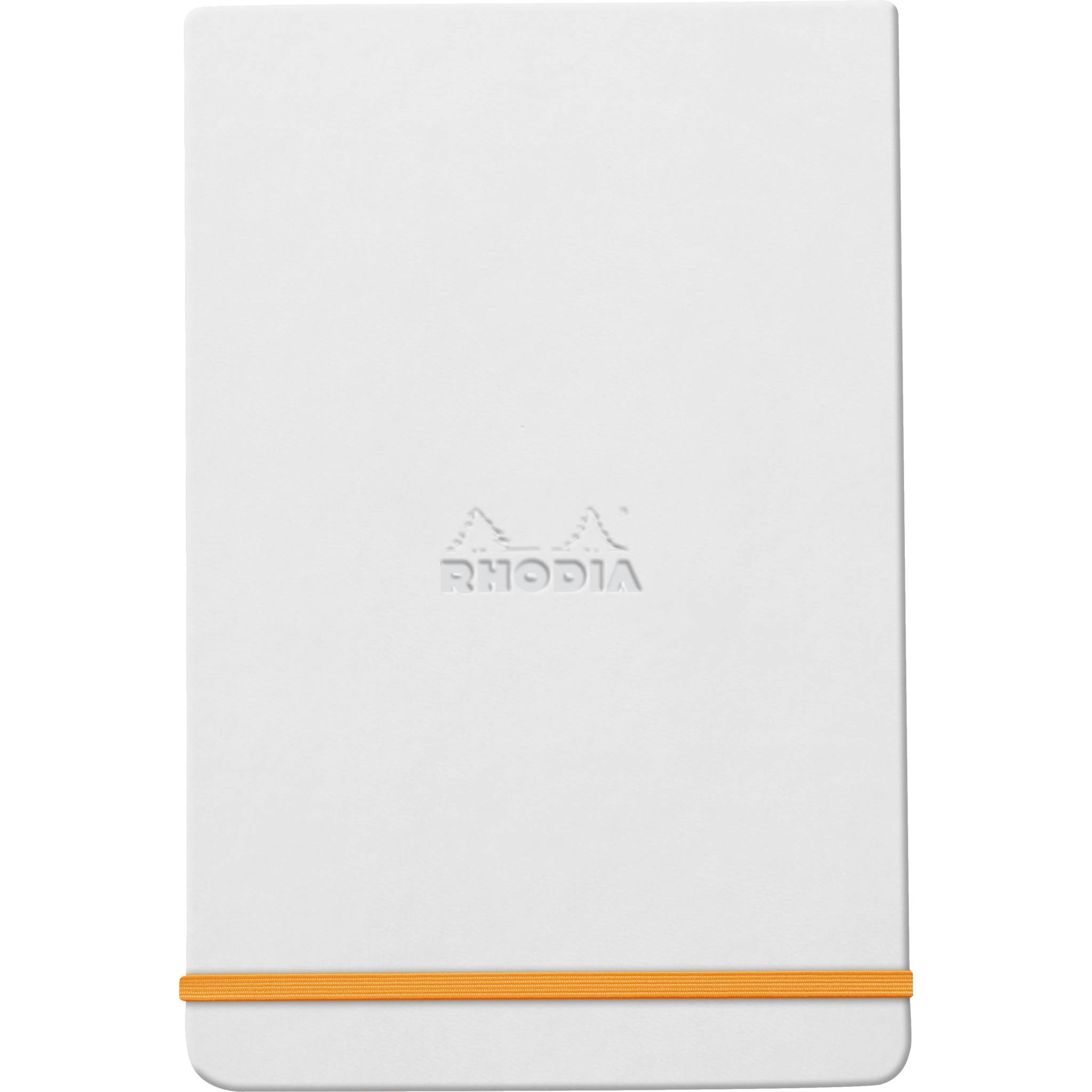 Rhodia Webnotepad 9x14 cm, 96 Bl liniert, mikroperforiert, 90g, Weiß 194345C