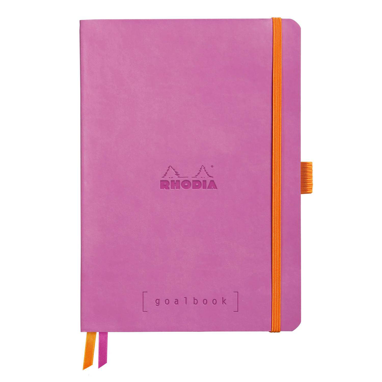 Rhodia Goalbook A5 flexiblem Einband, 120 Bl 90g, kariert Flieder 117771C