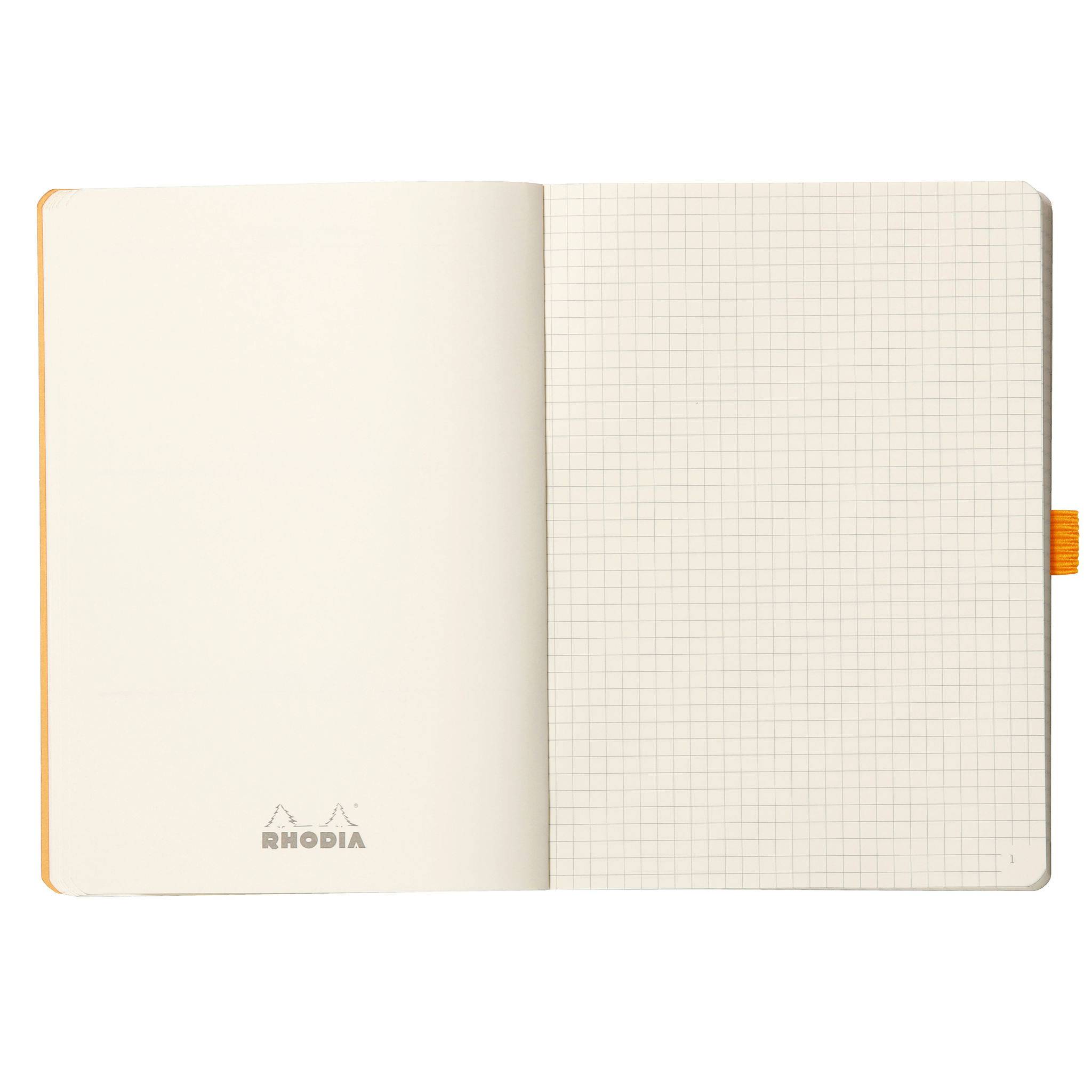 Rhodia Goalbook A5 flexiblem Einband, 120 Bl 90g, kariert Flieder 117771C