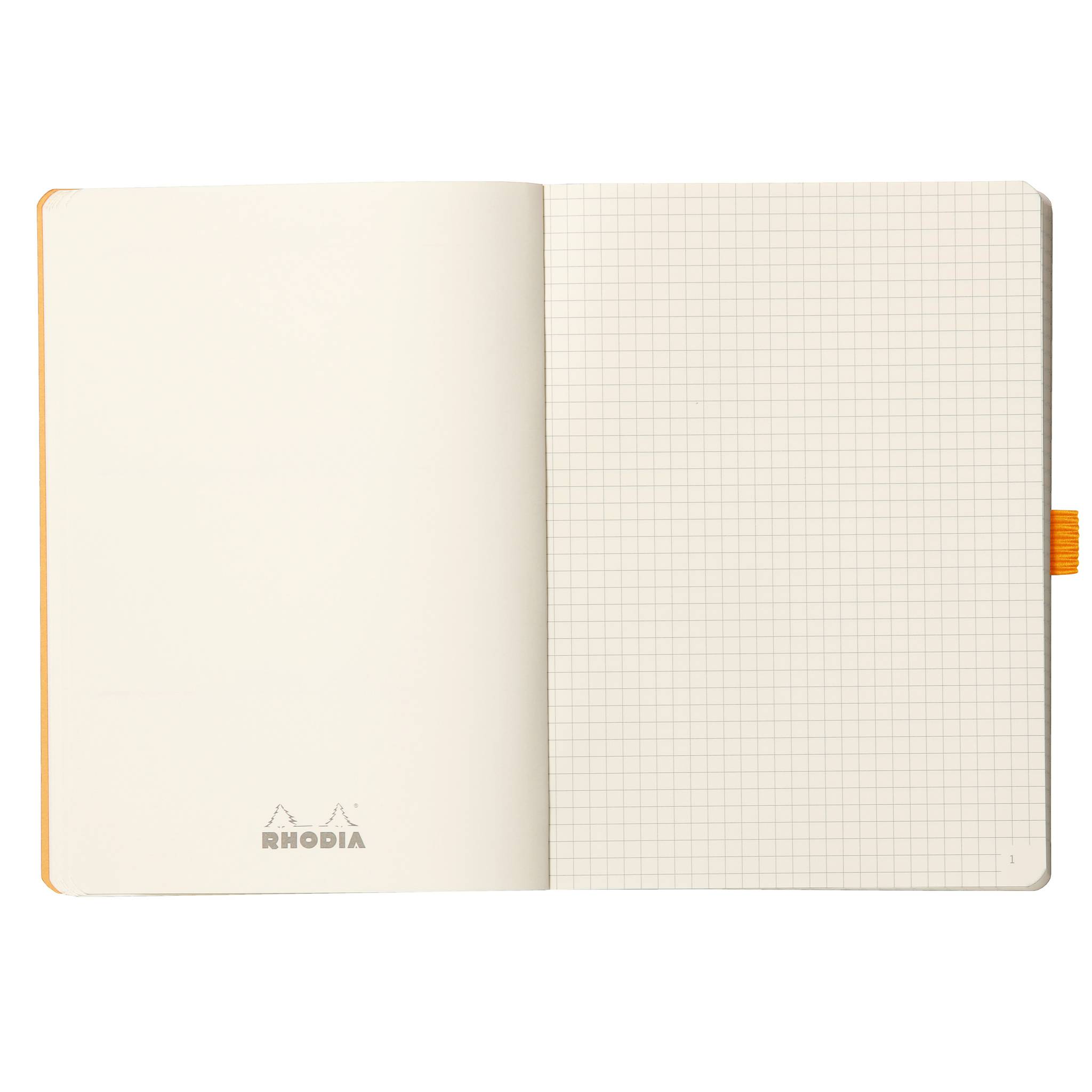 Rhodia Goalbook A5 flexiblem Einband, 120 Bl 90g, kariert Flieder 117771C