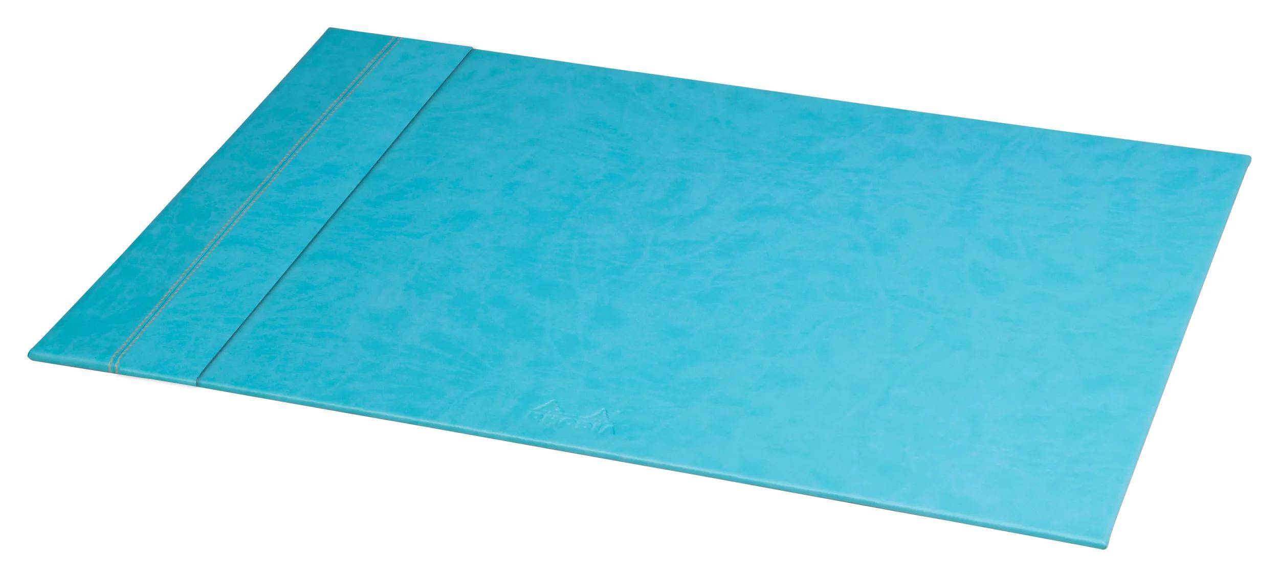 Rhodia Rhodiarama feste Schreibtischunterlage Kunstleder, 60x40cm Türkis 318807C