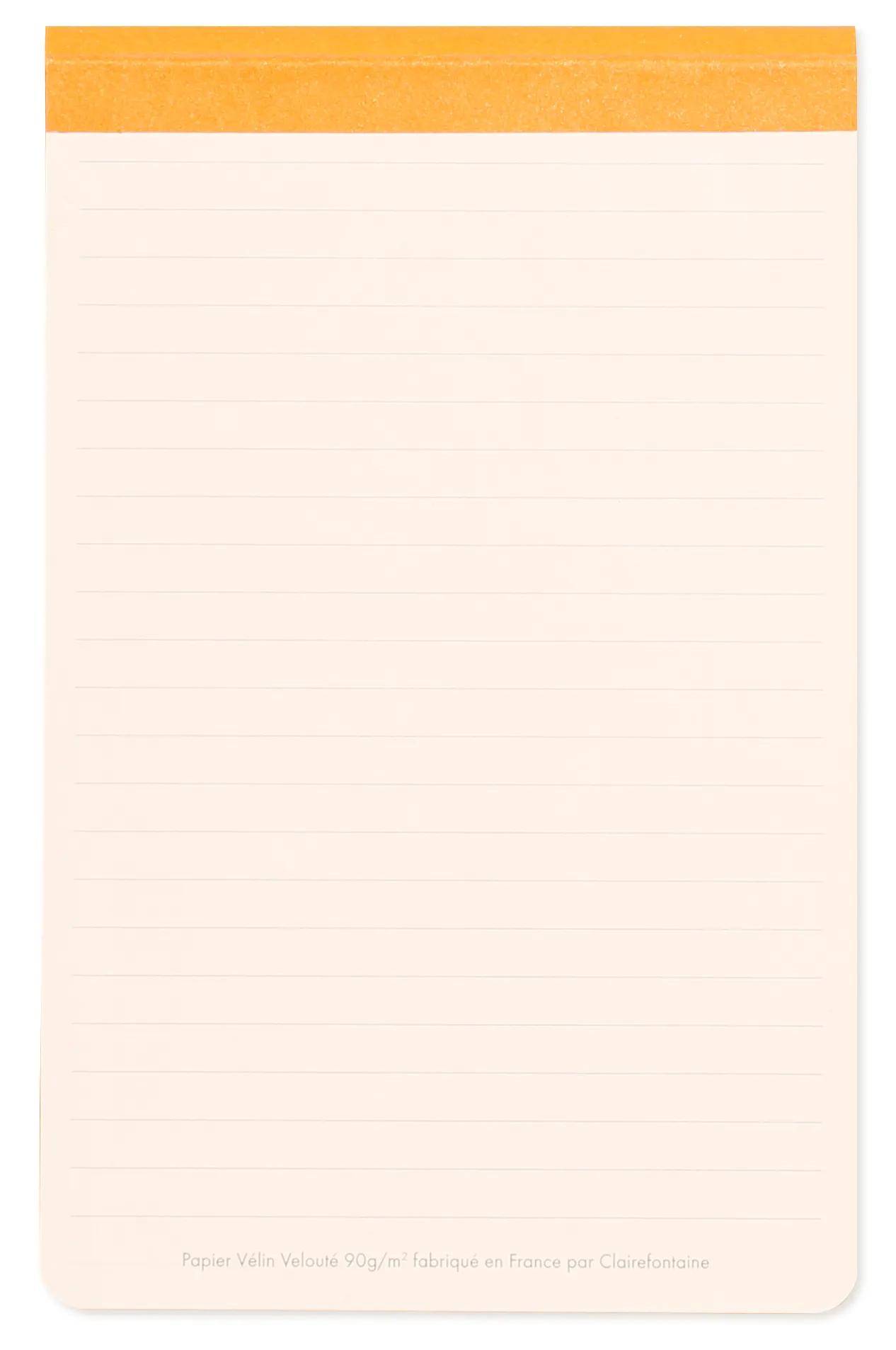 Rhodia Webnotepad A5 96 Bl liniert, mikroperforiert, Papier 90g, Gold 194370C