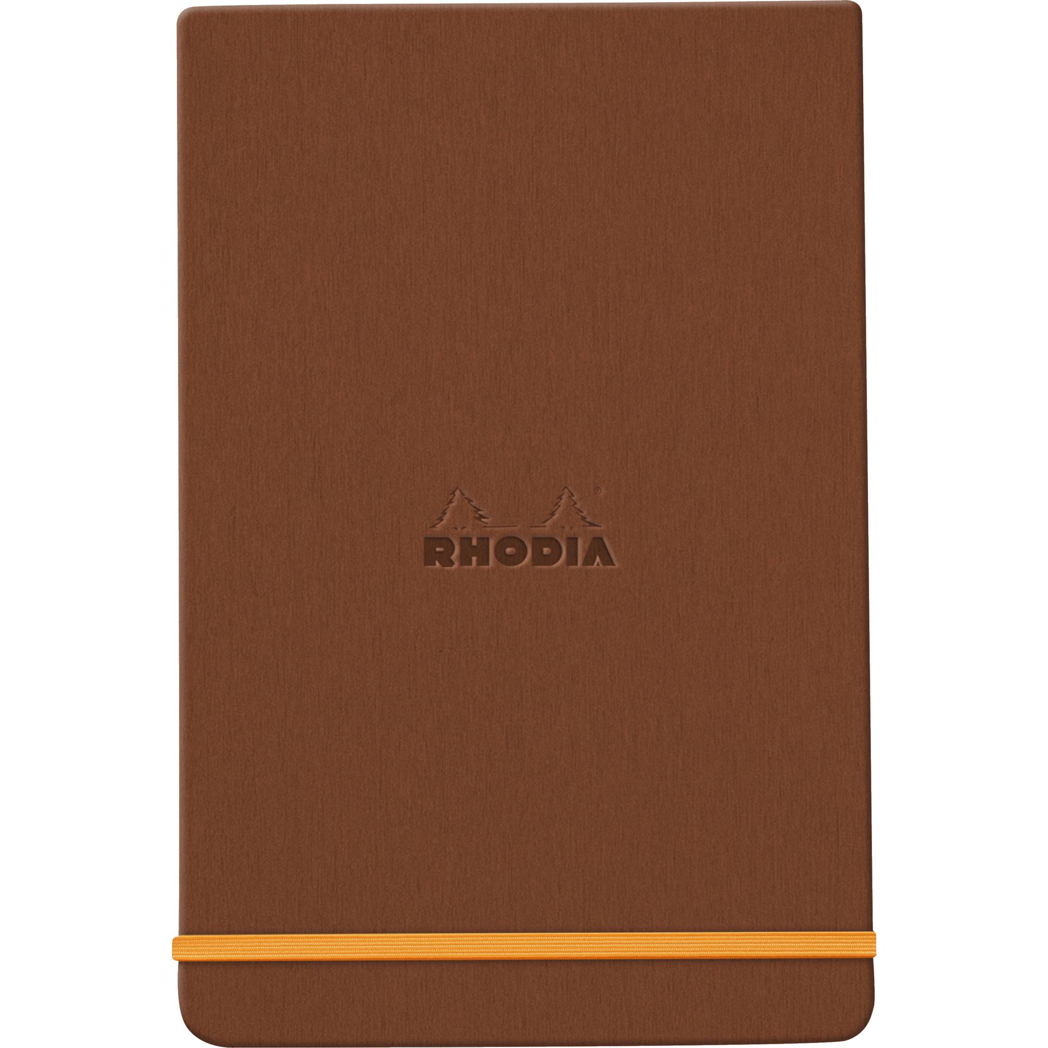 Rhodia Webnotepad 9x14 cm, 96 Bl liniert, mikroperforiert, 90g, Kupfer 194341C
