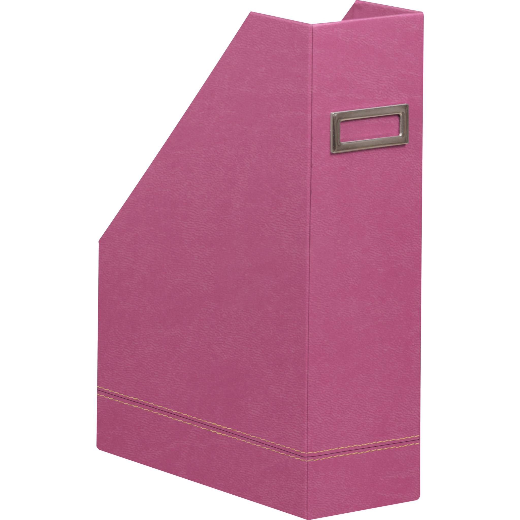 Rhodia Rhodiarama Stehsammler aus Kunstleder, 10x25x31cm - Fuchsia 194551C