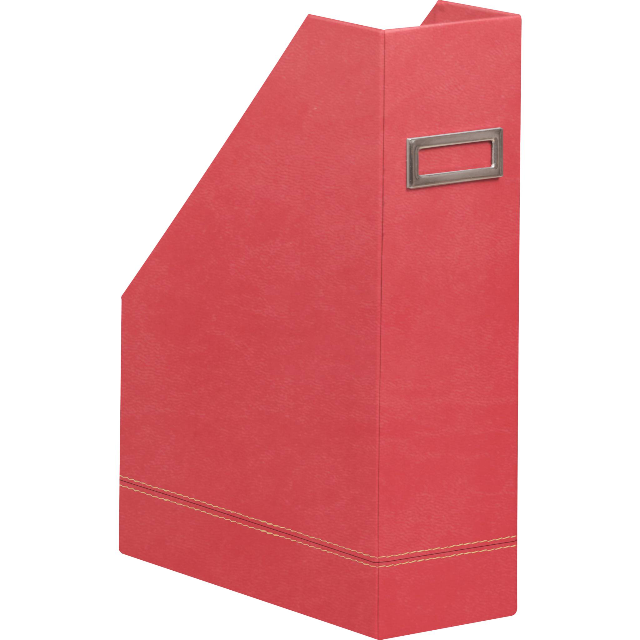 Rhodia Rhodiarama Stehsammler aus Kunstleder, 10x25x31cm - Koralle 194552C