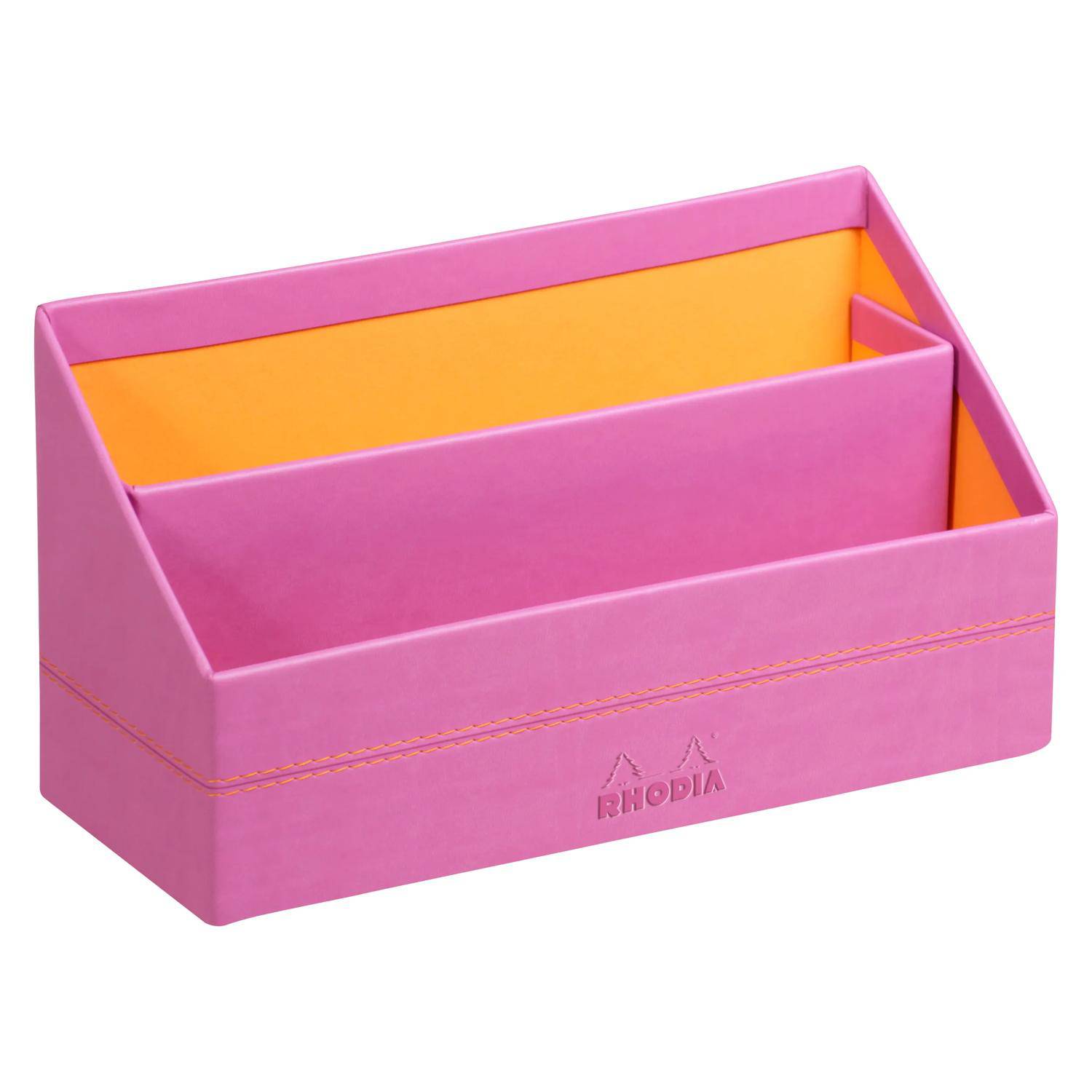 Rhodia Rhodiarama Briefständer aus Kunstleder, 25x10x14 cm - Flieder 318941C