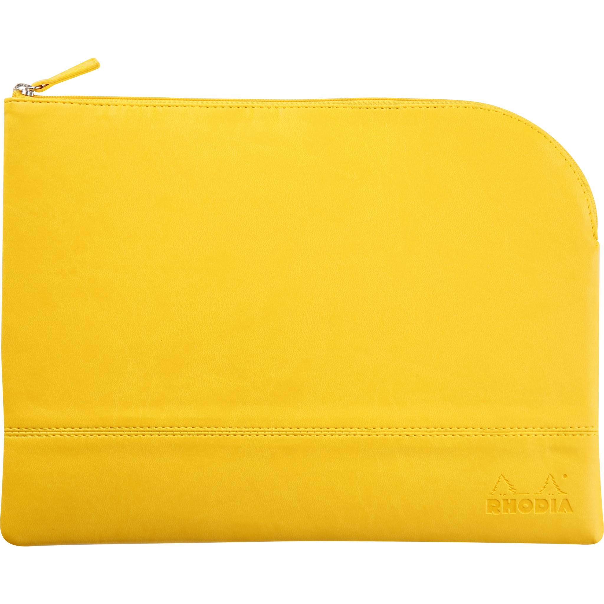 Rhodia Rhodiarama Etui aus Kunstleder Reißverschluss, 21x28 cm Narzisse 116748C
