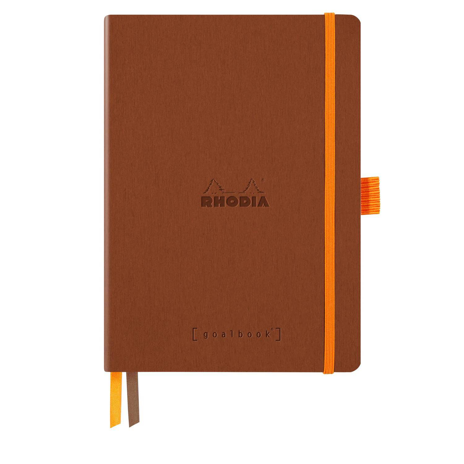 Rhodia Goalbook A5 120 Bl elfenbein 90g, Dot/punktkariert Kupfer 117812C