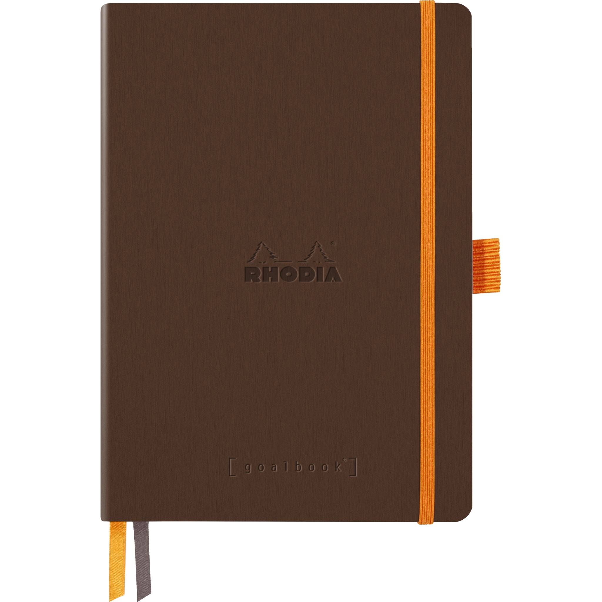 Rhodia Goalbook A5 120 Bl elfenbein 90g, Dot/punktkariert Bronze 117813C