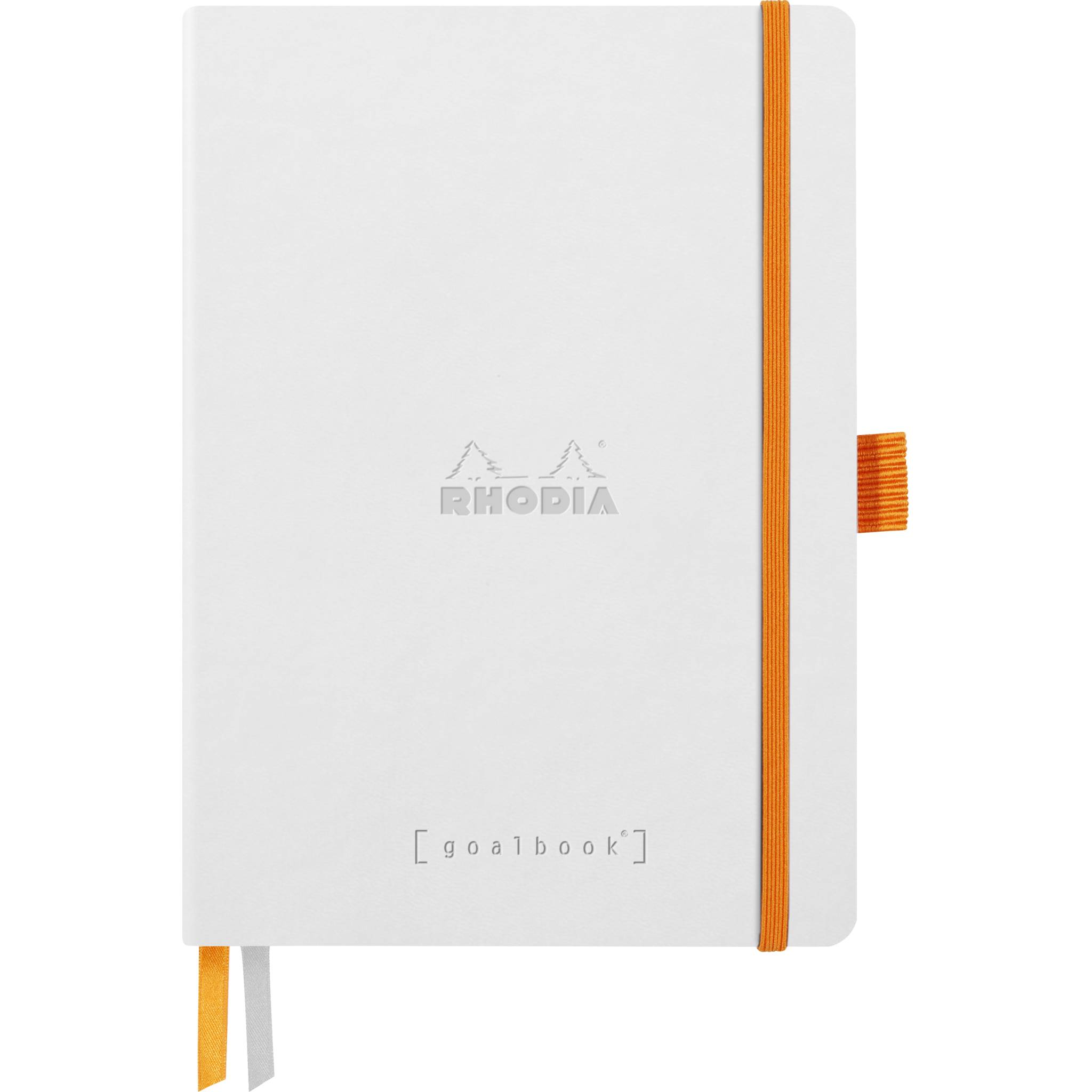 Rhodia Goalbook A5 120 Bl elfenbein 90g, Dot/punktkariert Weiß 117815C