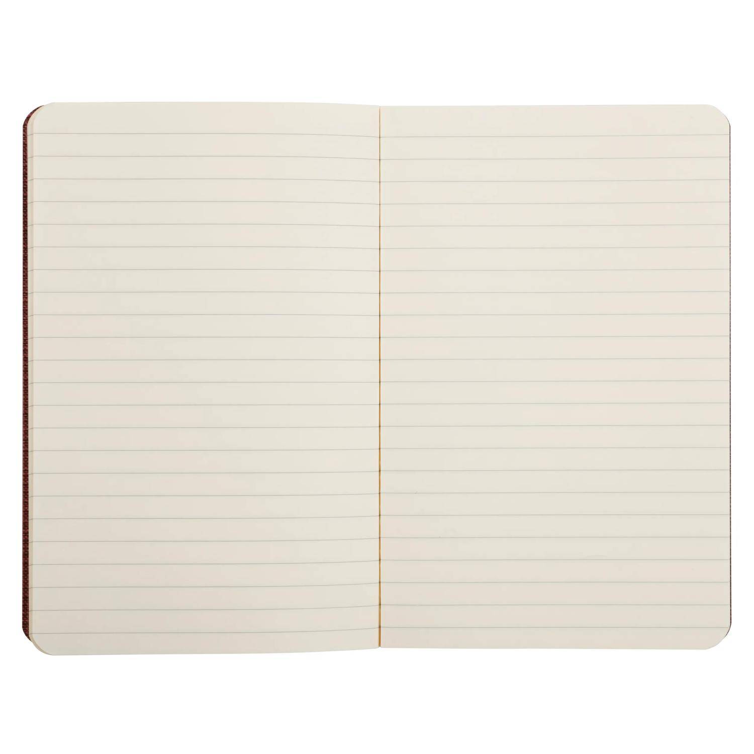 Rhodia Notizheft 11x17 cm 32 Blatt liniert elfenbein 90g - Blumen 120029C