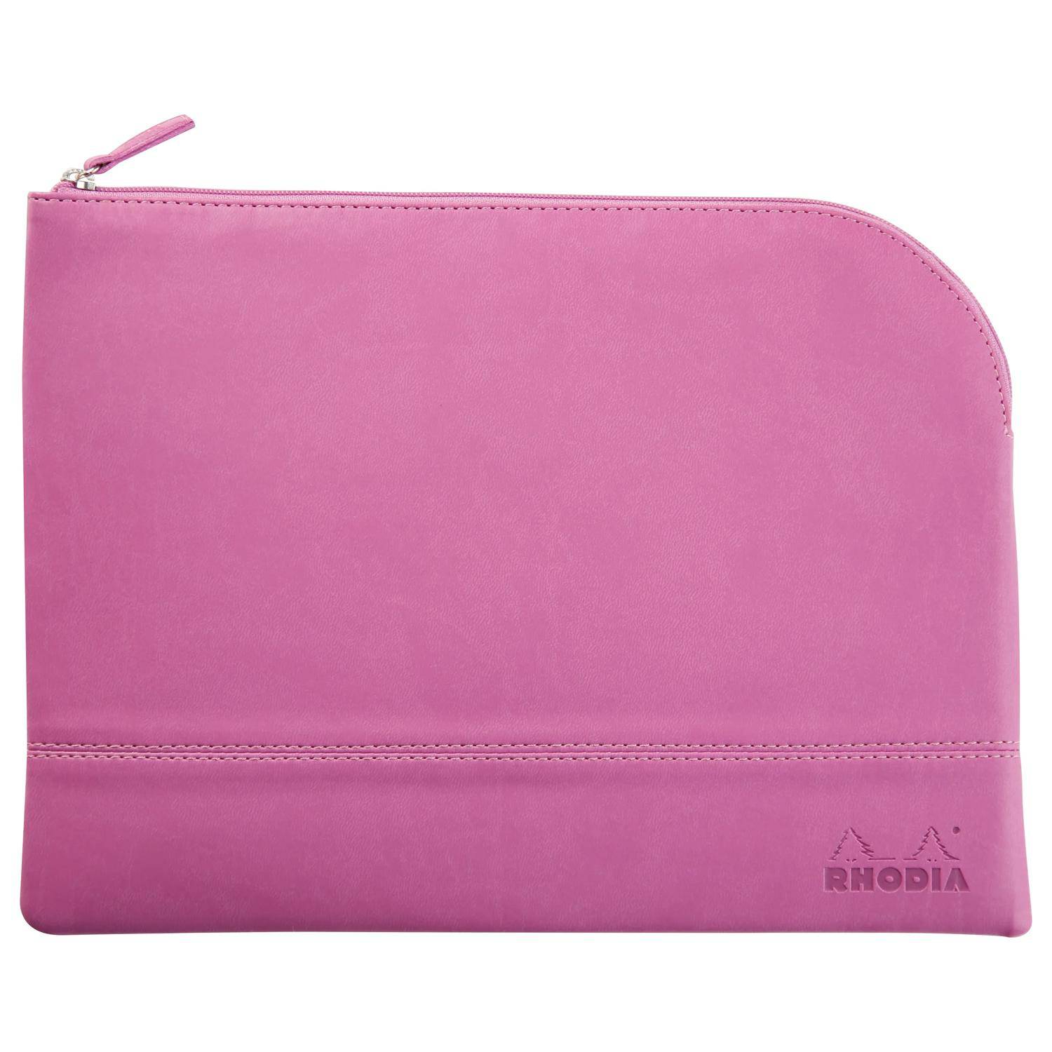 Rhodia Rhodiarama Etui aus Kunstleder Reißverschluss, 21x28 cm Flieder 116741C