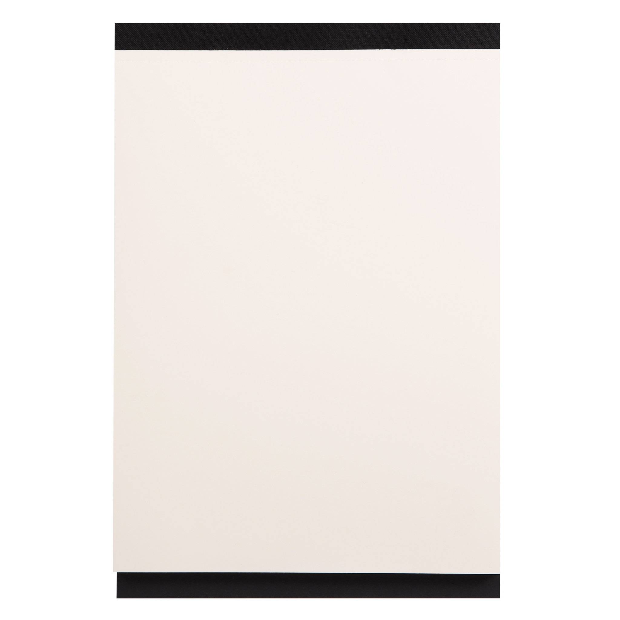 Rhodia Rhodia Touch Calligrapher pad Block A5+ 50 Bl blanko 130g Schwarz 116122C