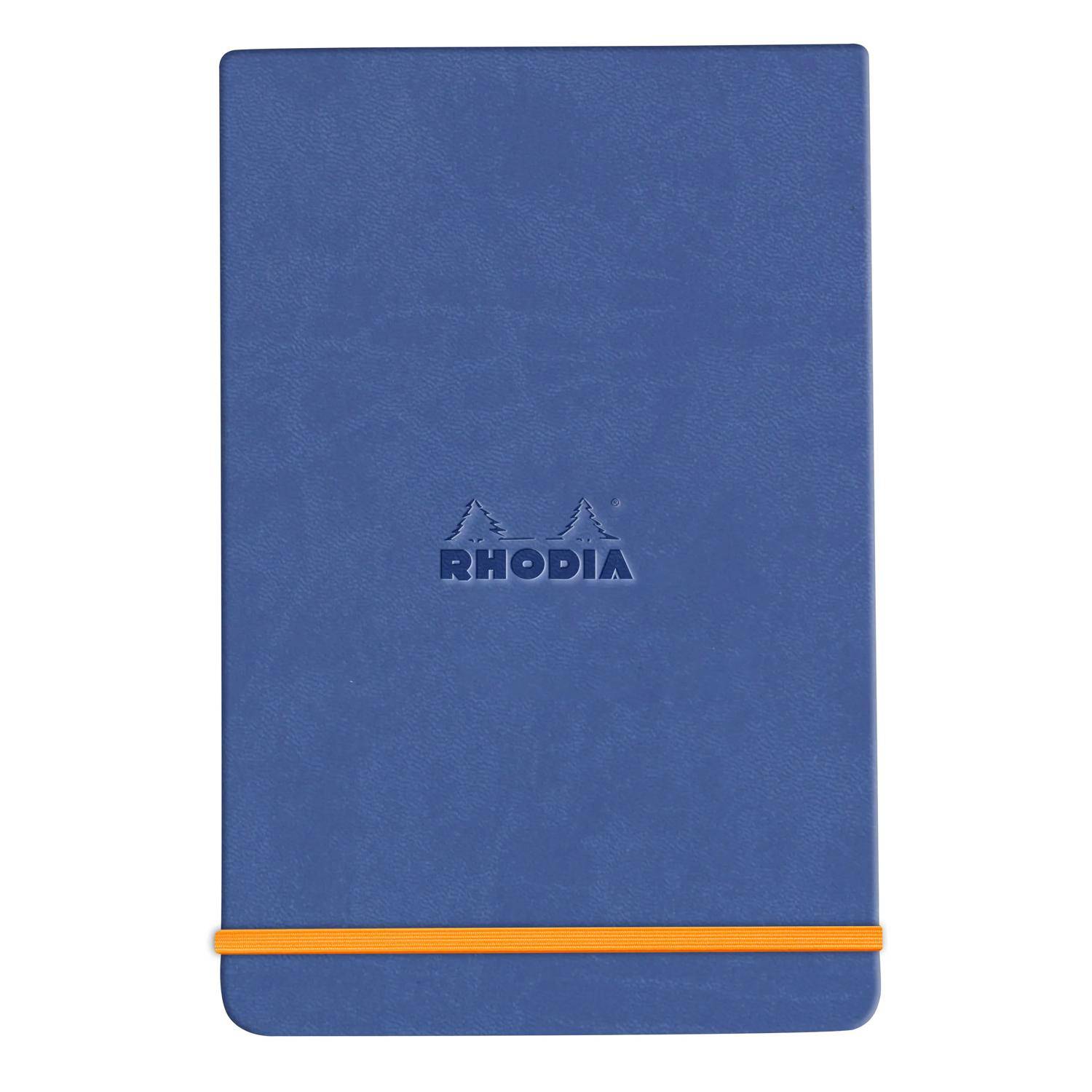 Rhodia Webnotepad A5 96 Bl liniert, mikroperforiert, Papier 90g, Saphir 194391C