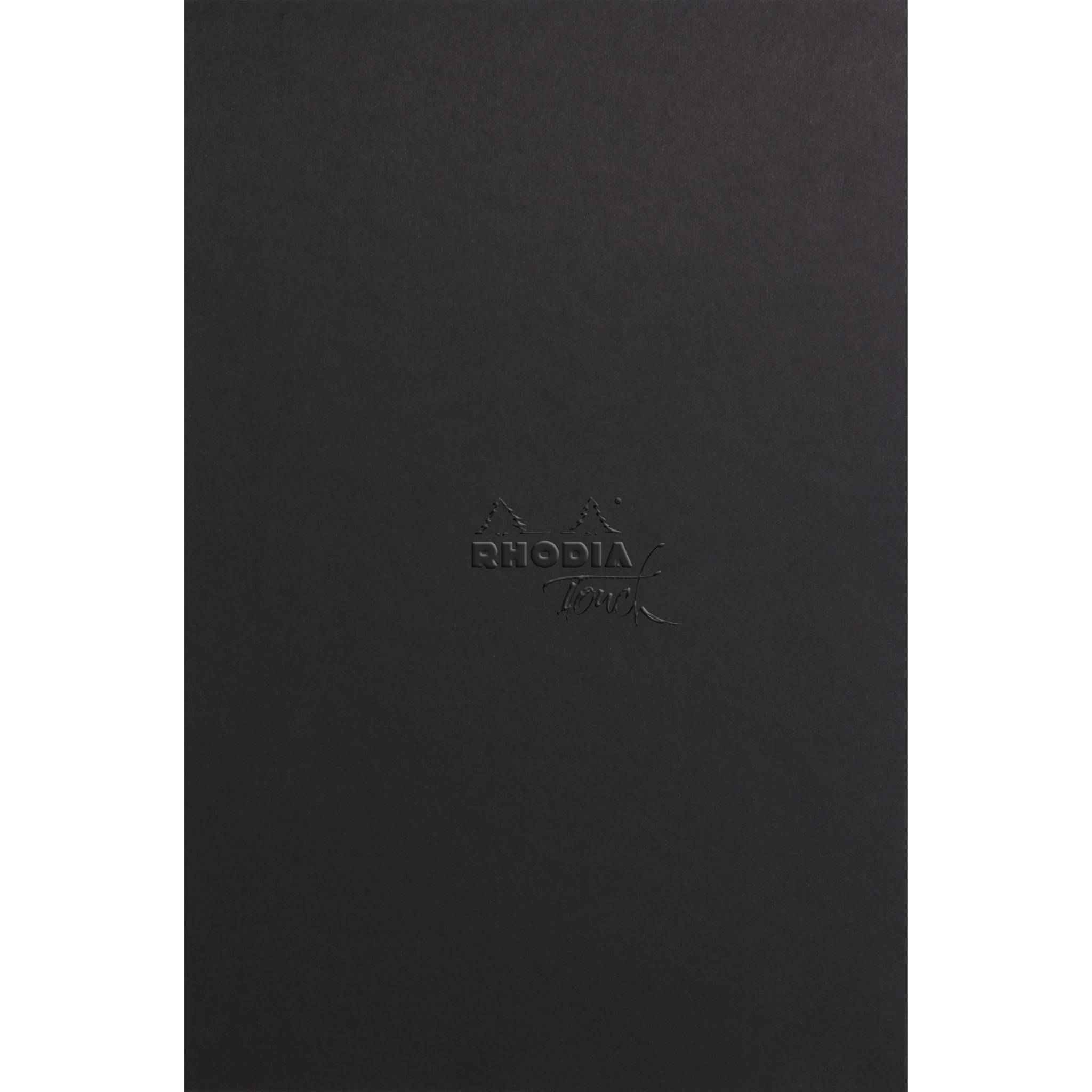 Rhodia Rhodia Touch Calligrapher pad Block A4+ 50 Bl blanko 130g Schwarz 116123C