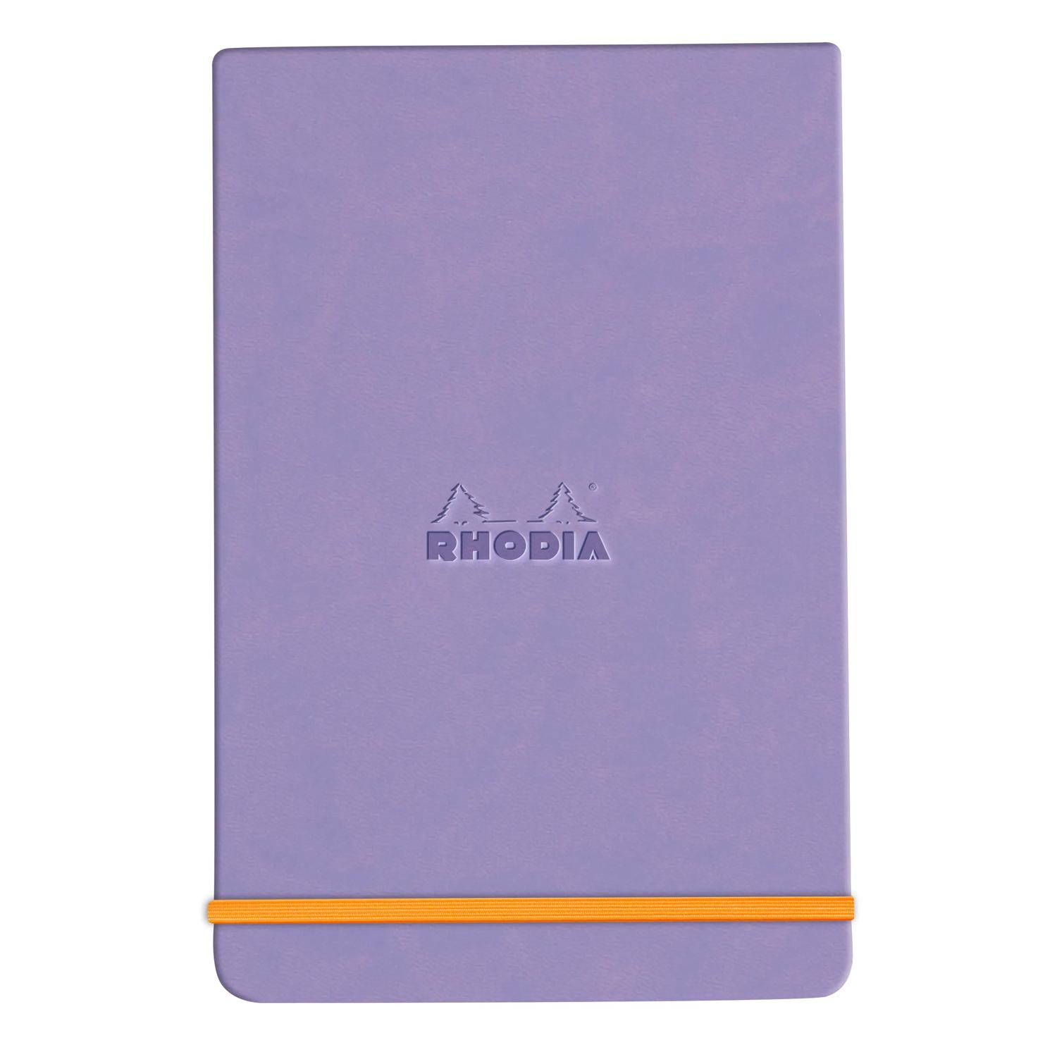 Rhodia Webnotepad A5 96 Bl liniert, mikroperforiert, 90g, Schwertlilie 194392C