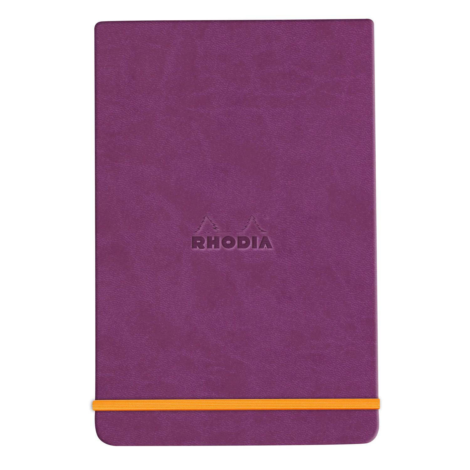 Rhodia Webnotepad A5 96 Bl liniert, mikroperforiert, Papier 90g, Violett 194393C