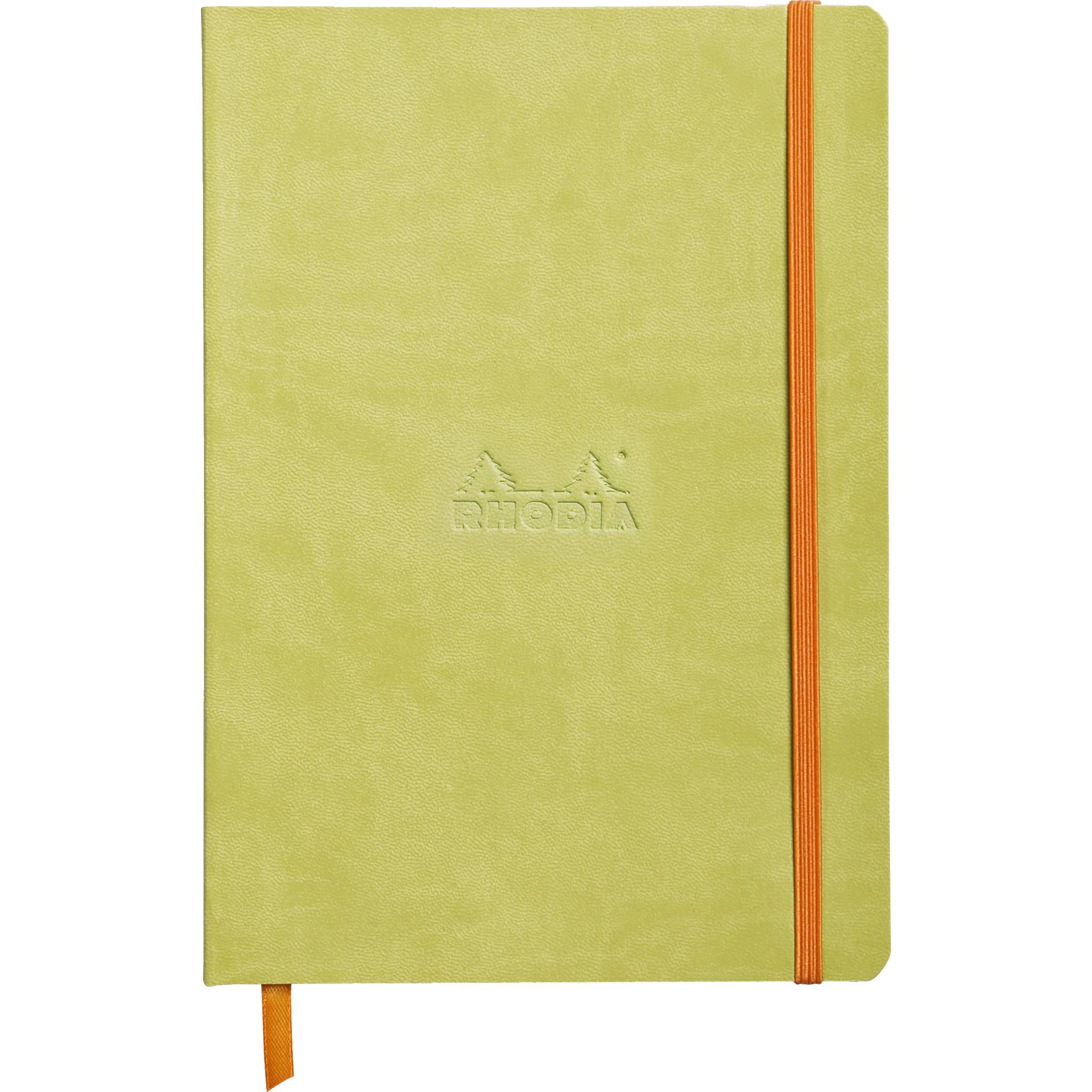 Rhodia Notizbuch A5 Softcover, 80 Bl 90g, dot/punktkariert, Anisgrün 117456C