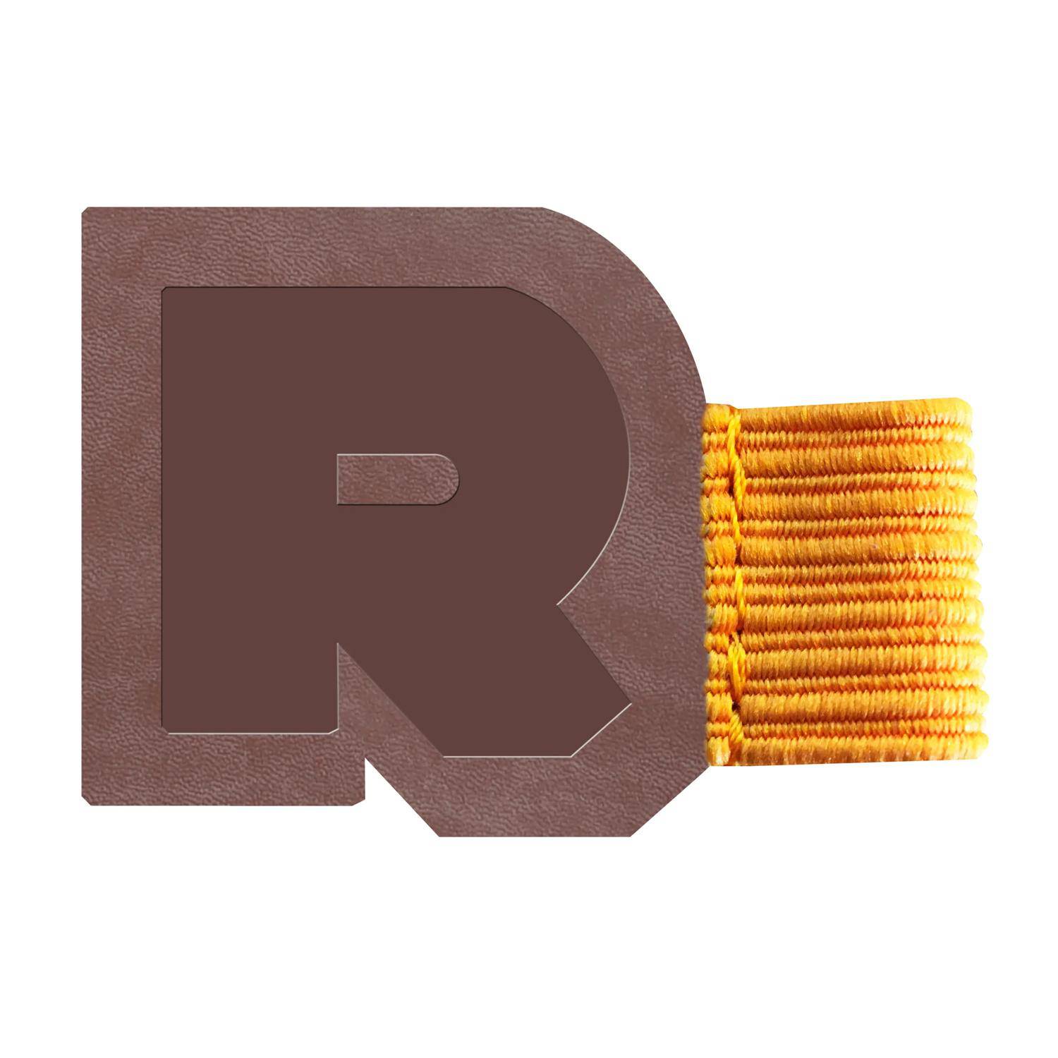 Rhodia selbsthaftende Stiftschlaufe 4x3cm - Schokoladenbraun 194189C