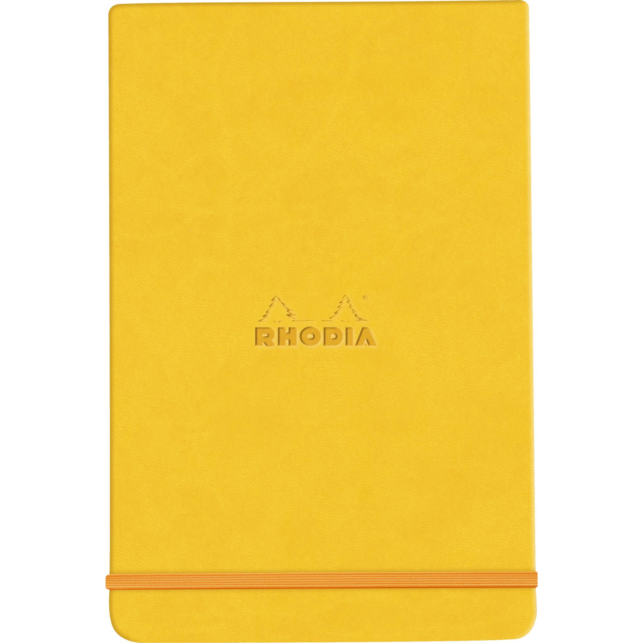 Rhodia Webnotepad 9x14 cm, 96 Bl liniert, mikroperforiert, 90g, Narzisse 194369C