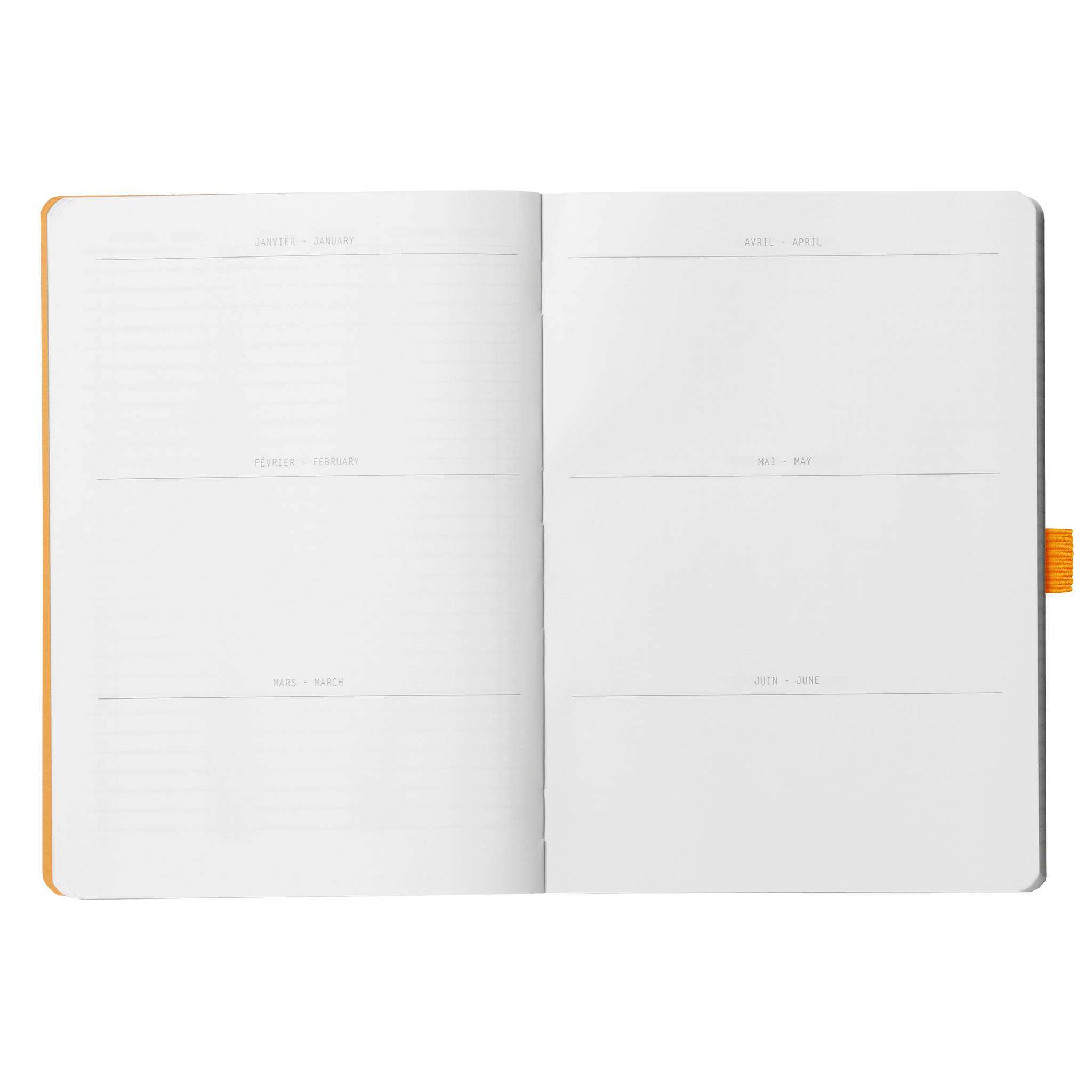 Rhodia Goalbook A5 120 Bl 90g weiß, Dot/punktkariert Türkis 117576C