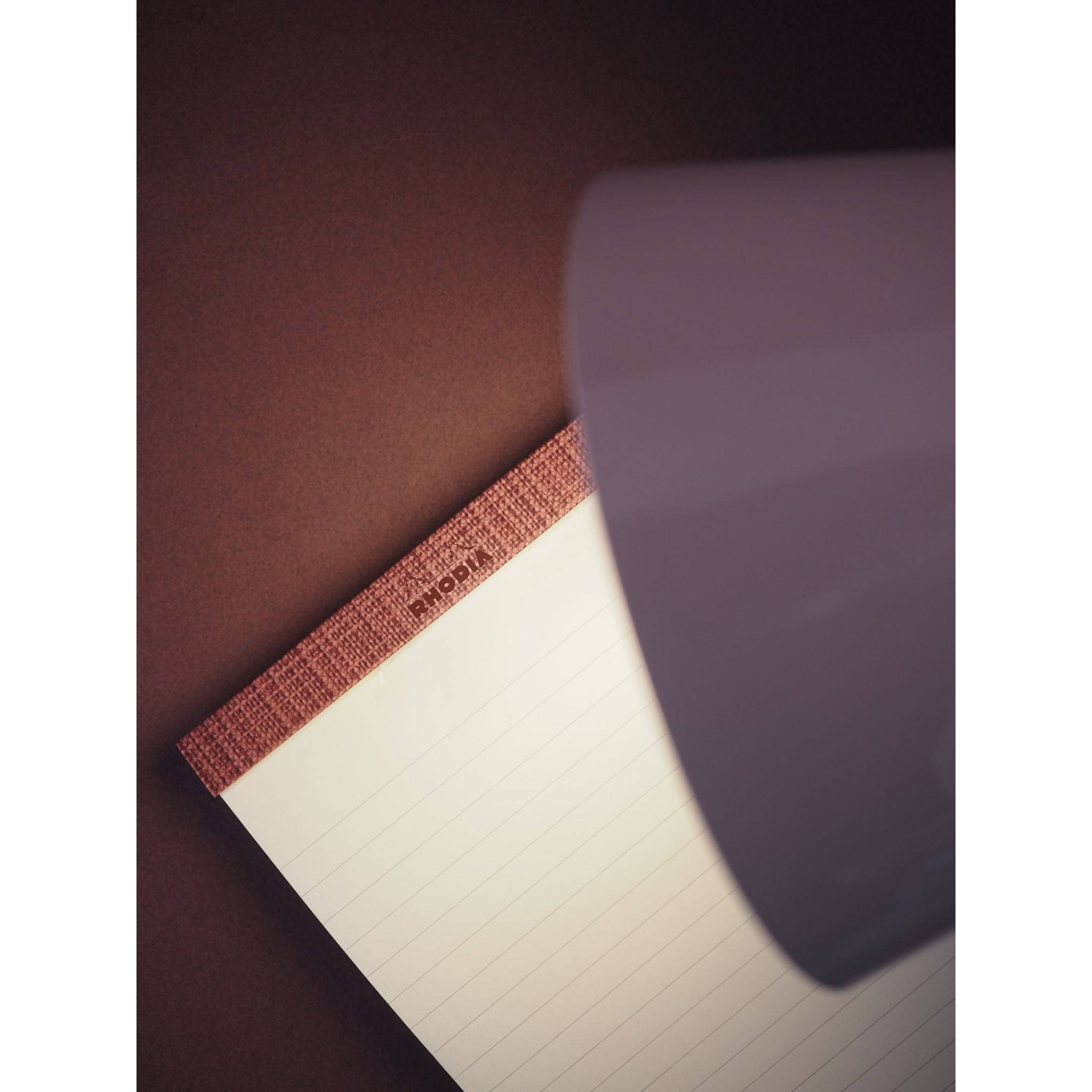 Rhodia Notizblock A5 70 Blatt liniert elfenbein 90g - Blumen 120031C