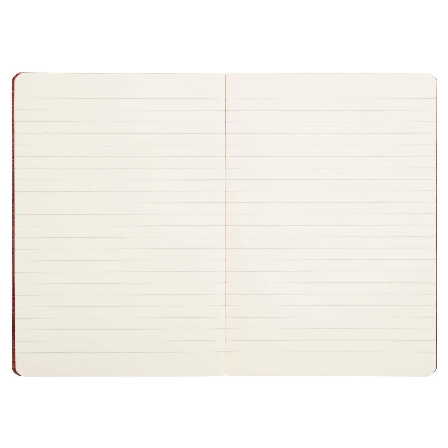 Rhodia Notizheft A5 32 Blatt liniert elfenbein 90g - Blumen 120030C